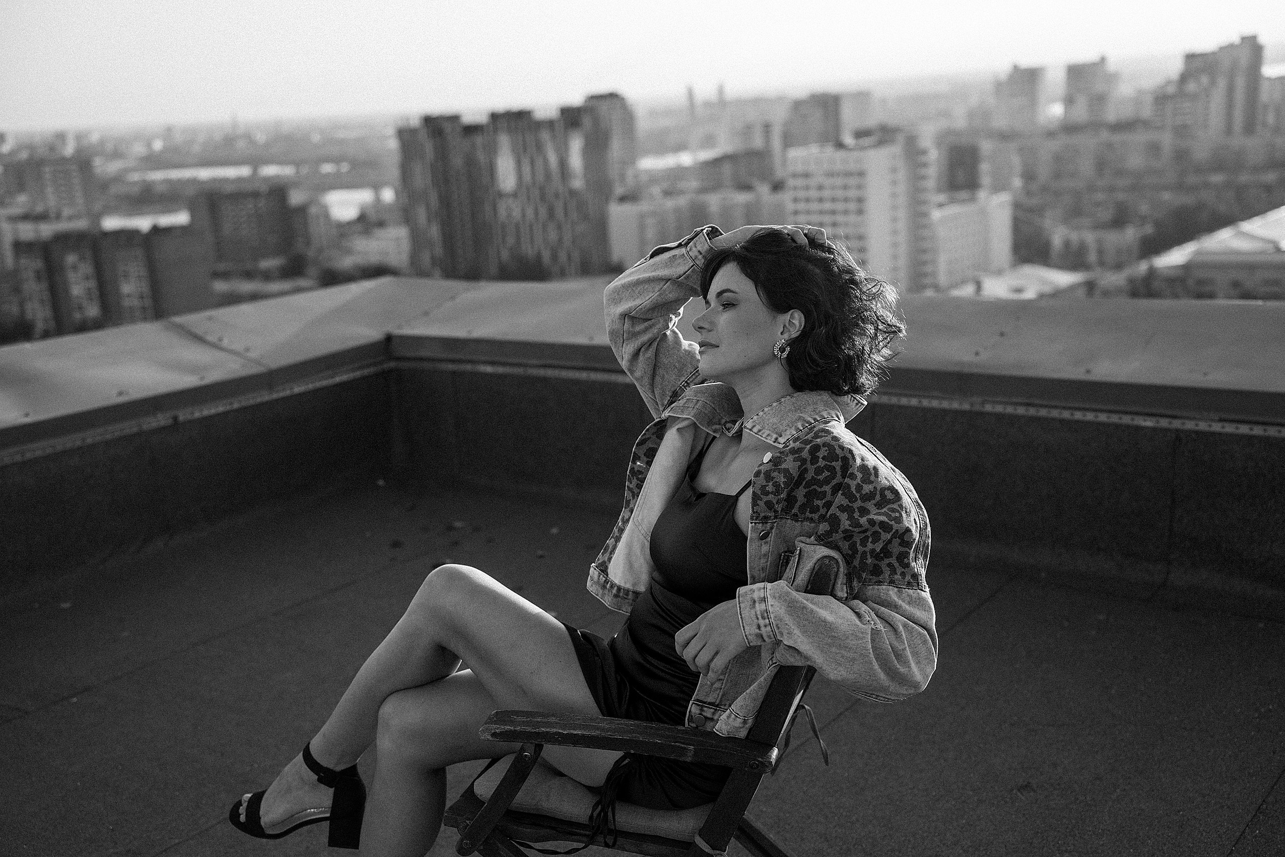 Фотосессия на Крыше Новосибирск. Фотограф Дарья Едапина Новосибирск