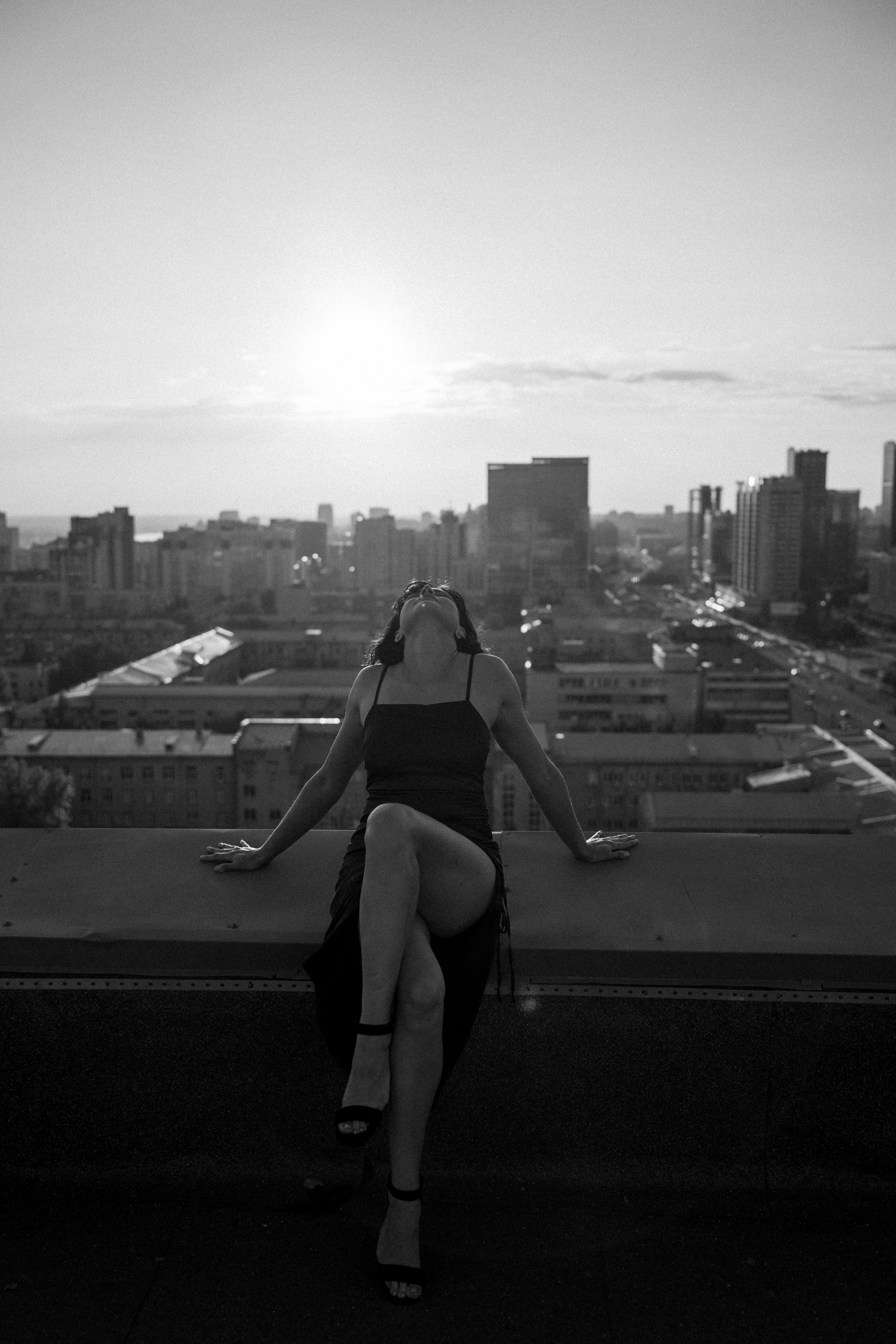 Фотосессия на Крыше Новосибирск. Фотограф Дарья Едапина Новосибирск