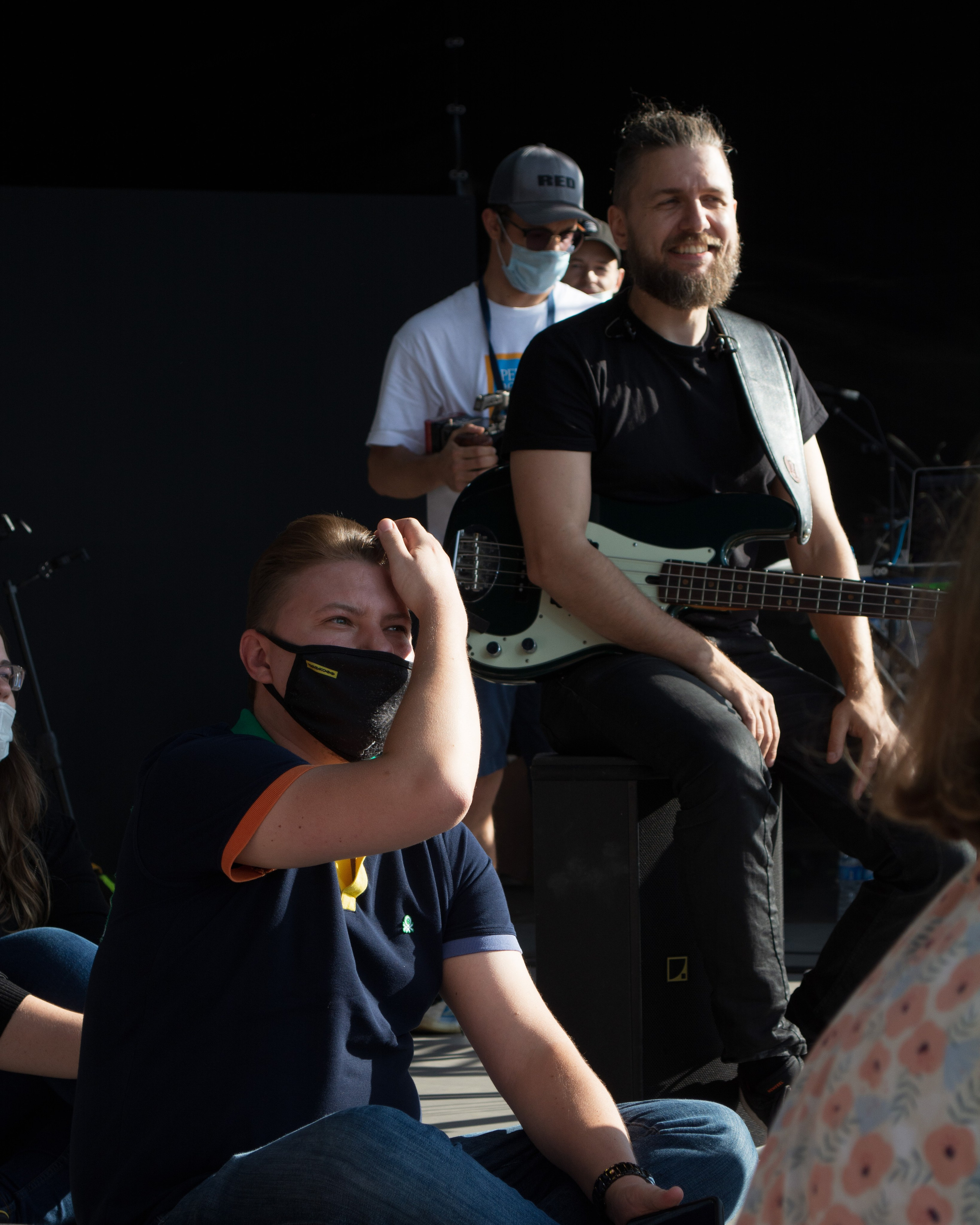 Съемка концерта