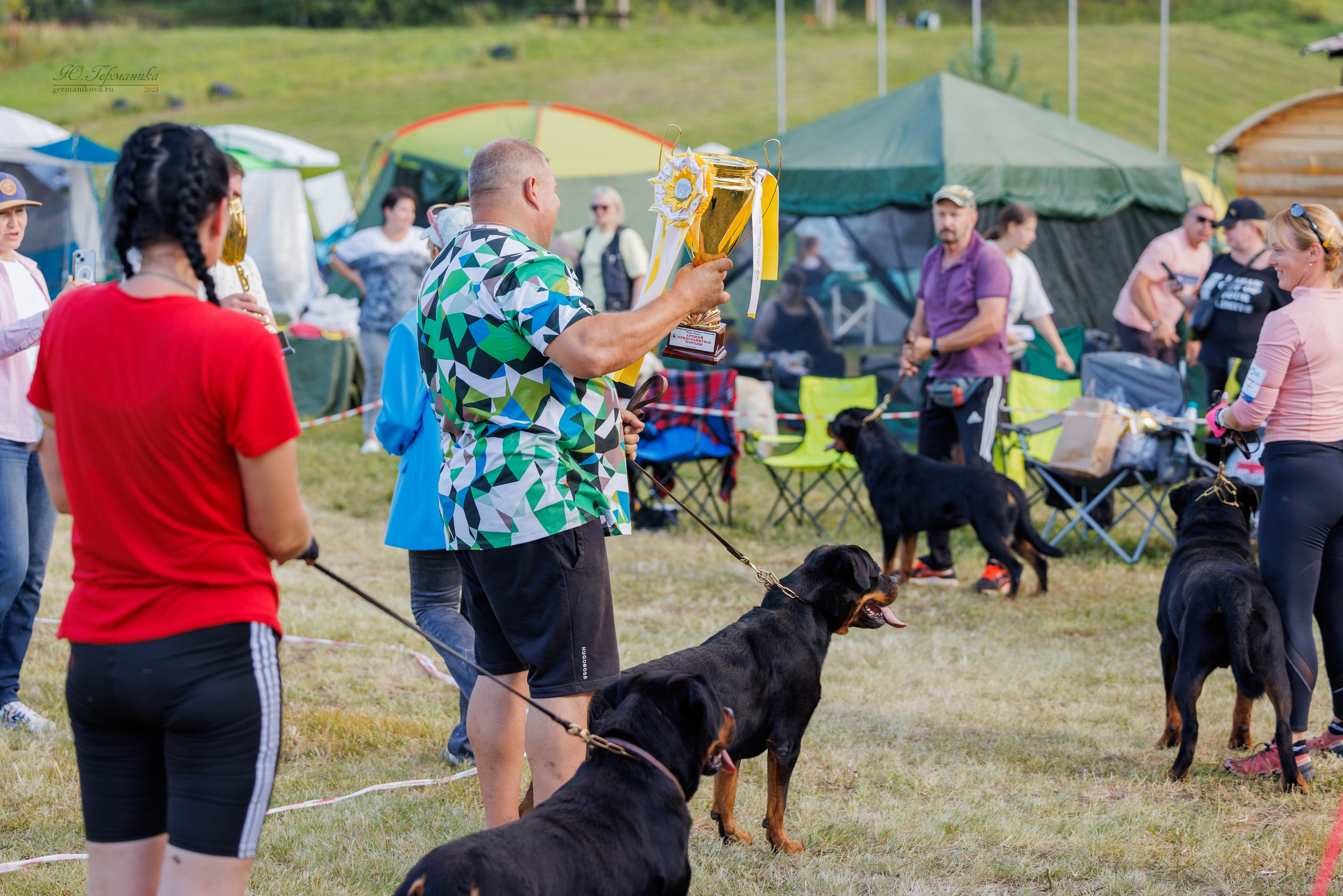 Рязань-Ховрино 10-11.08.2024 3хмоно ротвейлеров. Фотограф-анималист Юлия Германика