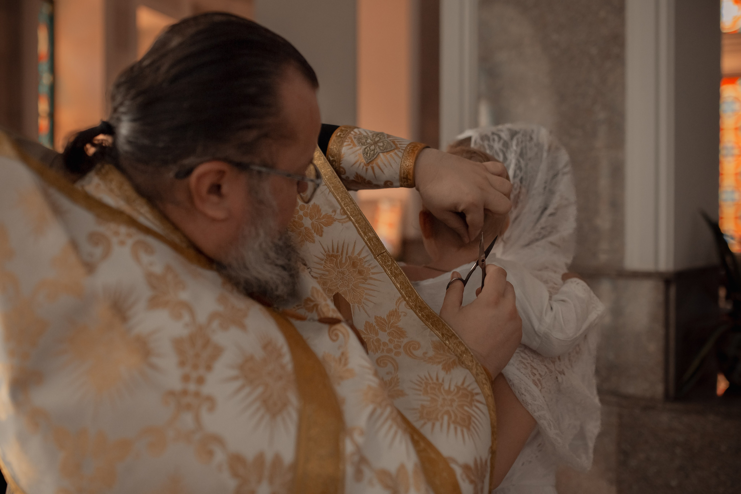 Крещение Алисы и Ксении. Фотограф на Крещение и Венчание в Ташкенте