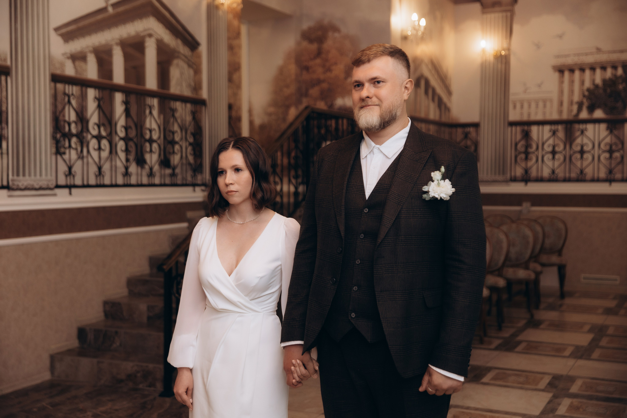 Свадебная фотосессия в Загсе Московского района в Санкт-Петербурге. Фотограф в Санкт-Петербурге Разиля Идиятуллина