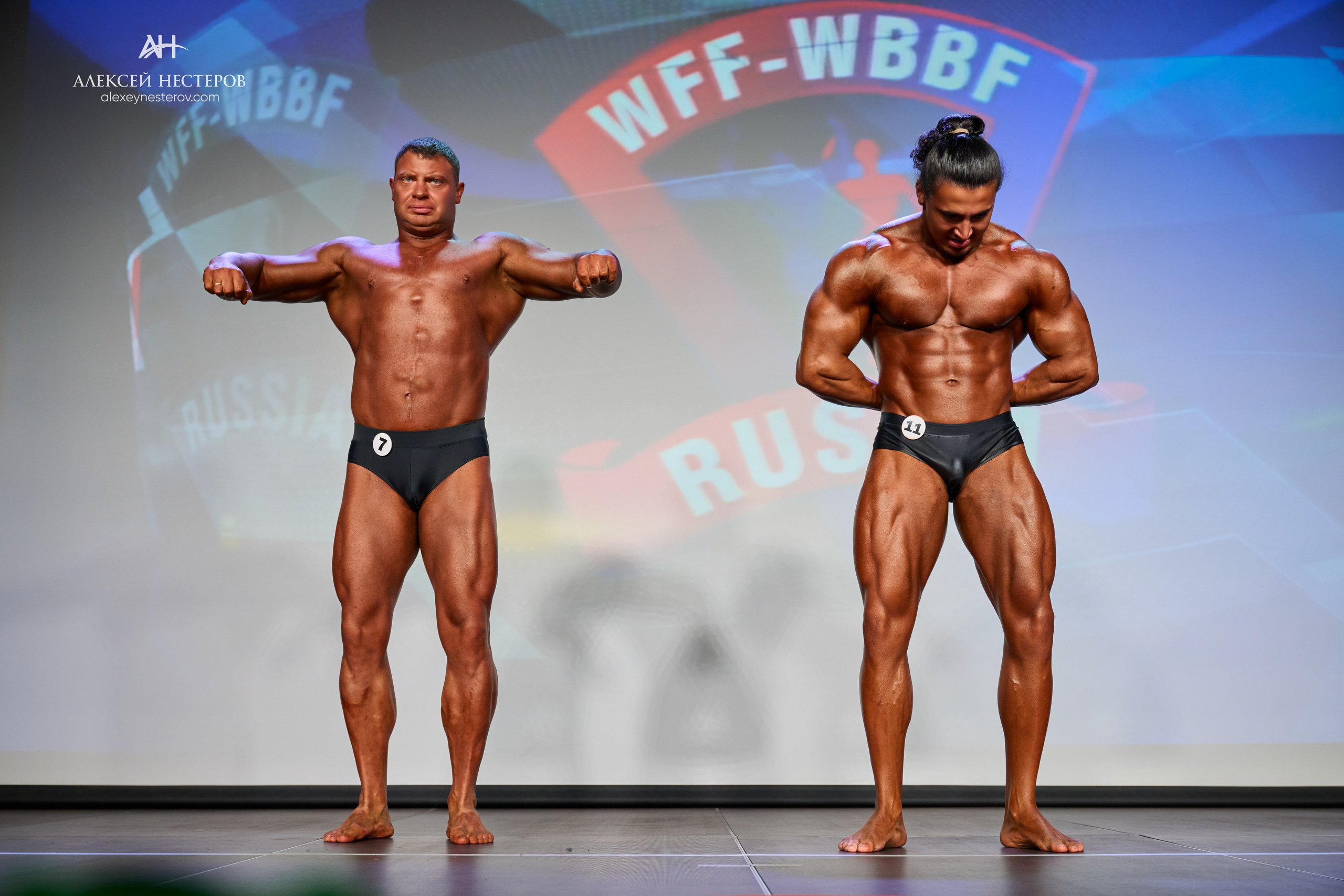 Фото с турнира «Прометей 2, WFF-WBBF Russia» 26 октября 2025. Спортивный фитнес фотограф Алексей Нестеров