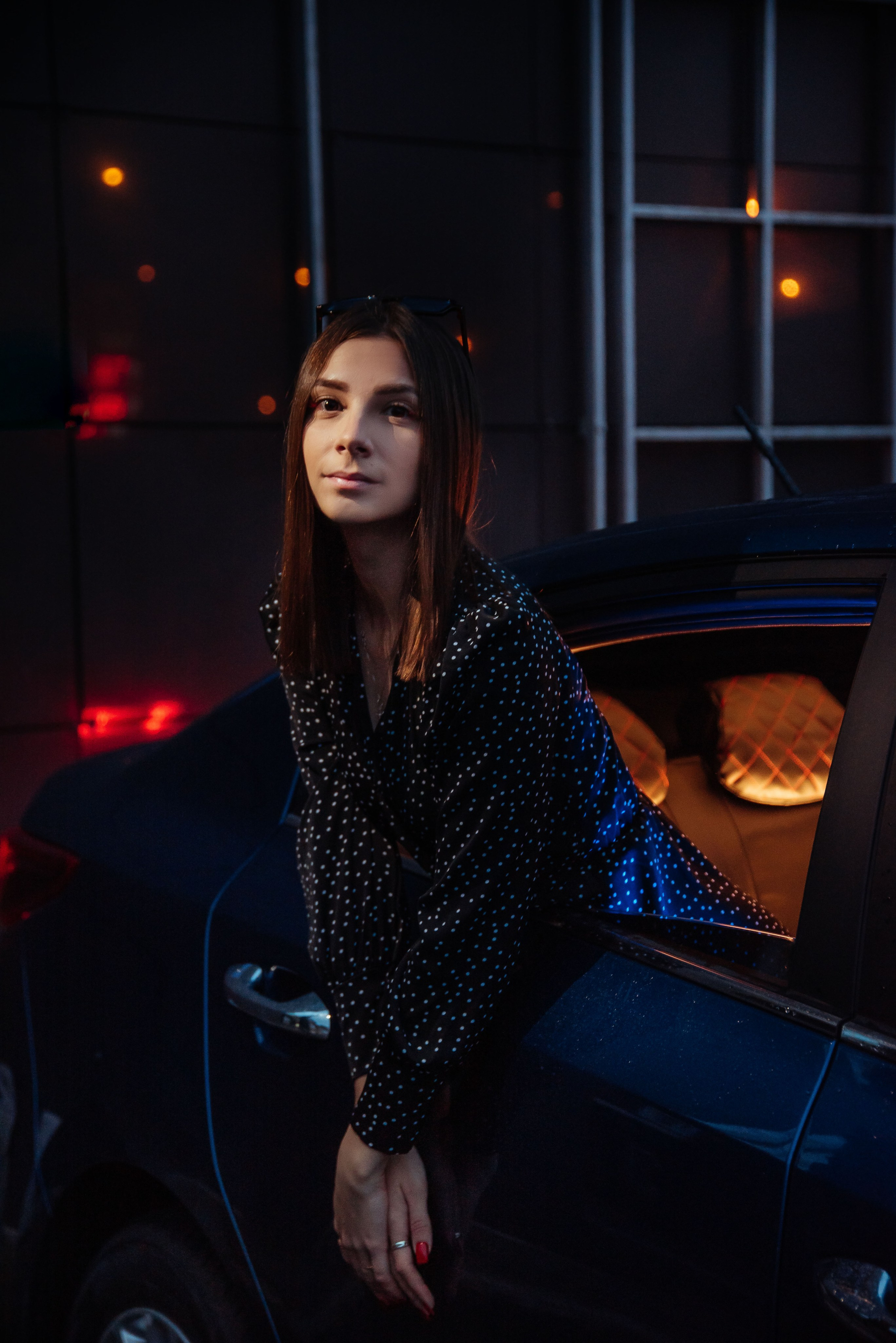 Фотосессия в машине. Свадебный и портретный фотограф lifestyle