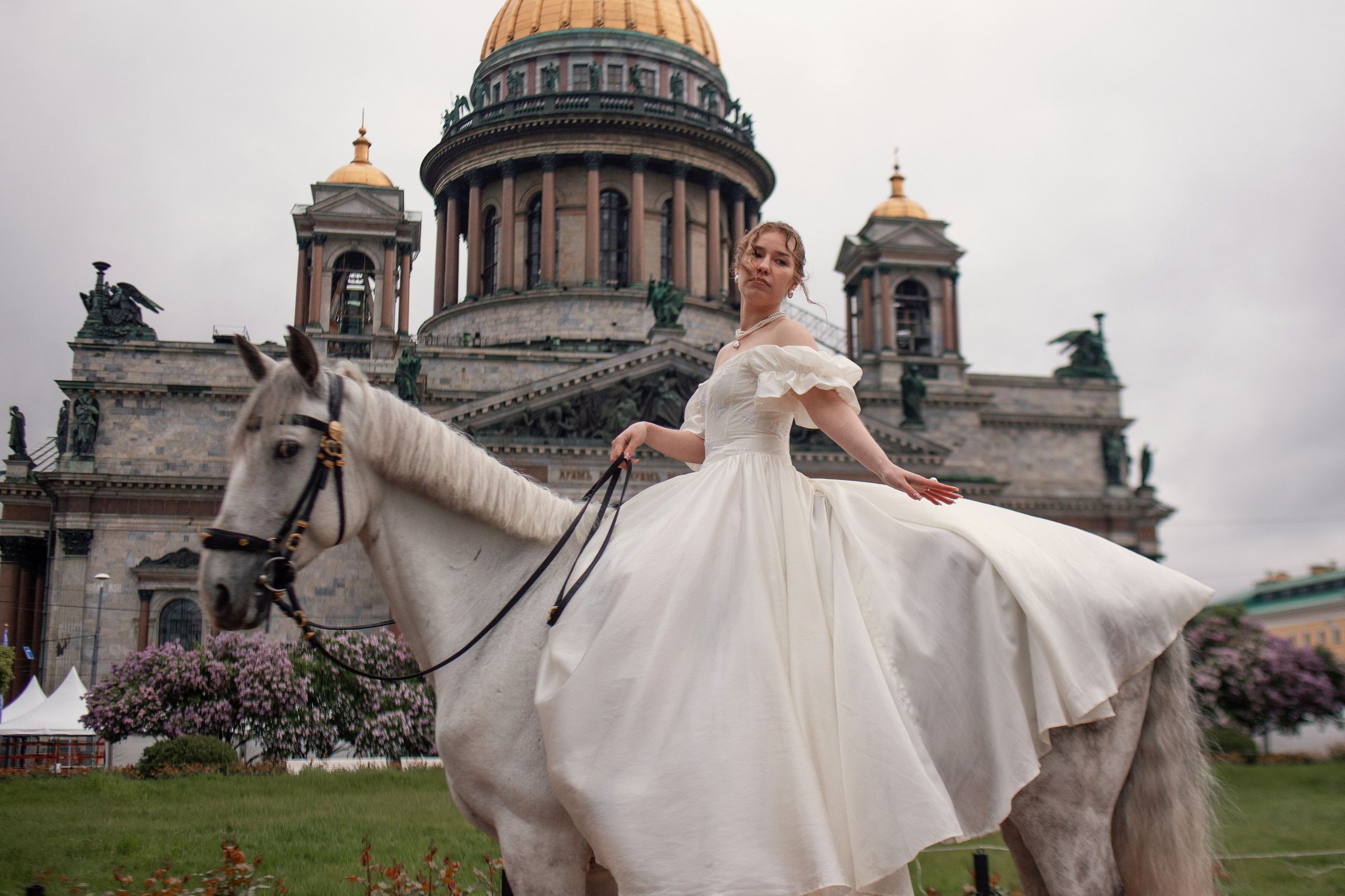 Василиса и Кольт. Фотосессии с лошадьми в Санкт-Петербурге