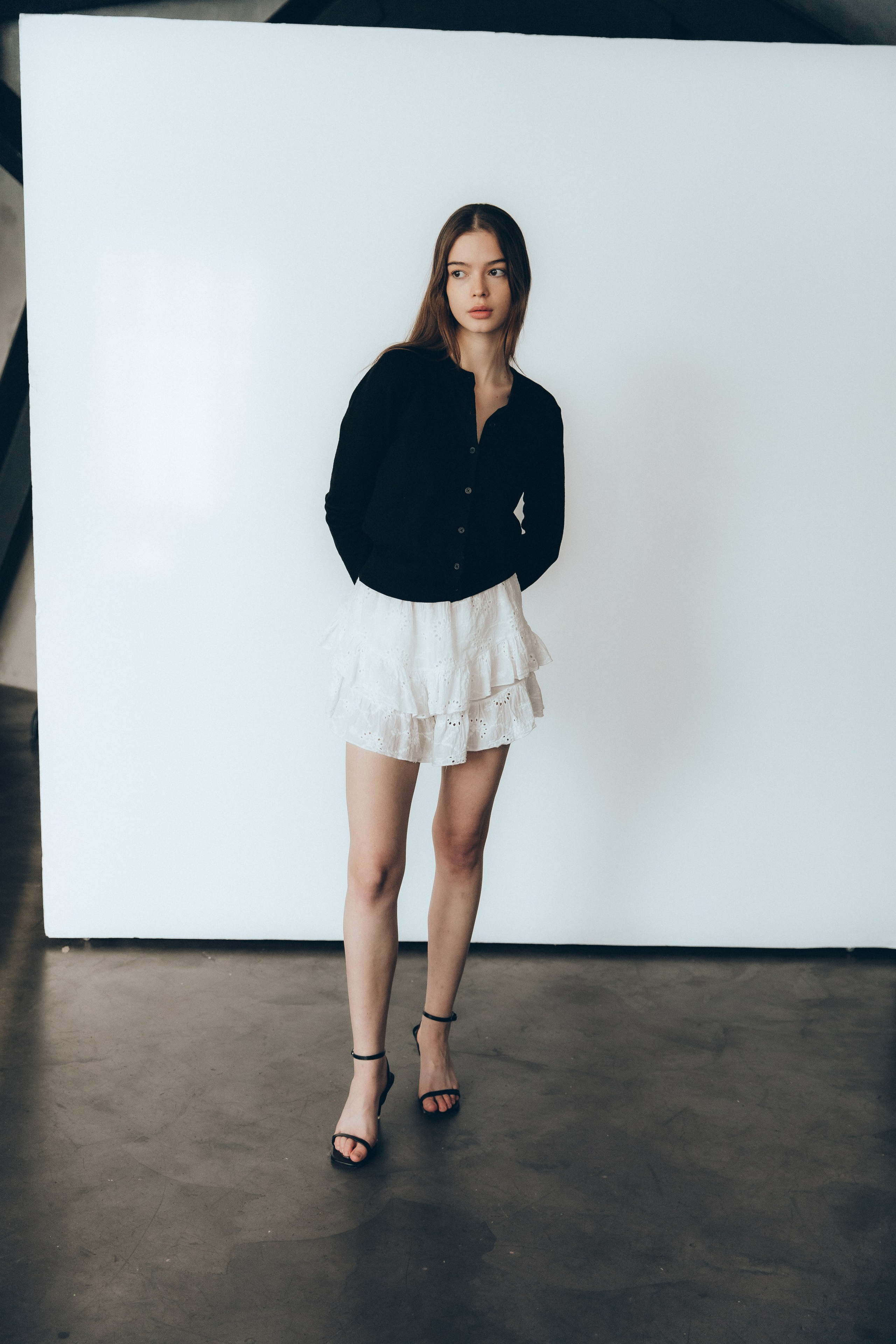 Женская модельная съёмка для агентства, Красноярск