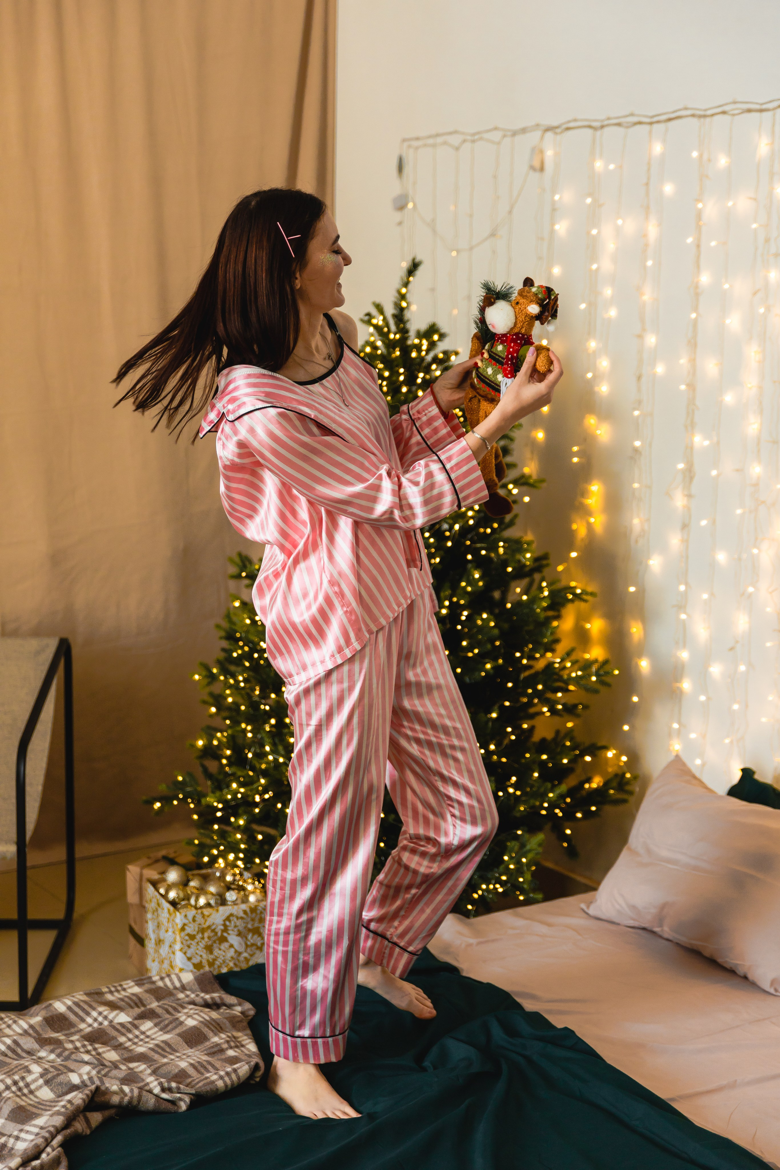 Лера. Индивидуальная новогодняя фотосессия. Фотограф во Владивостоке. Юрганова Анна