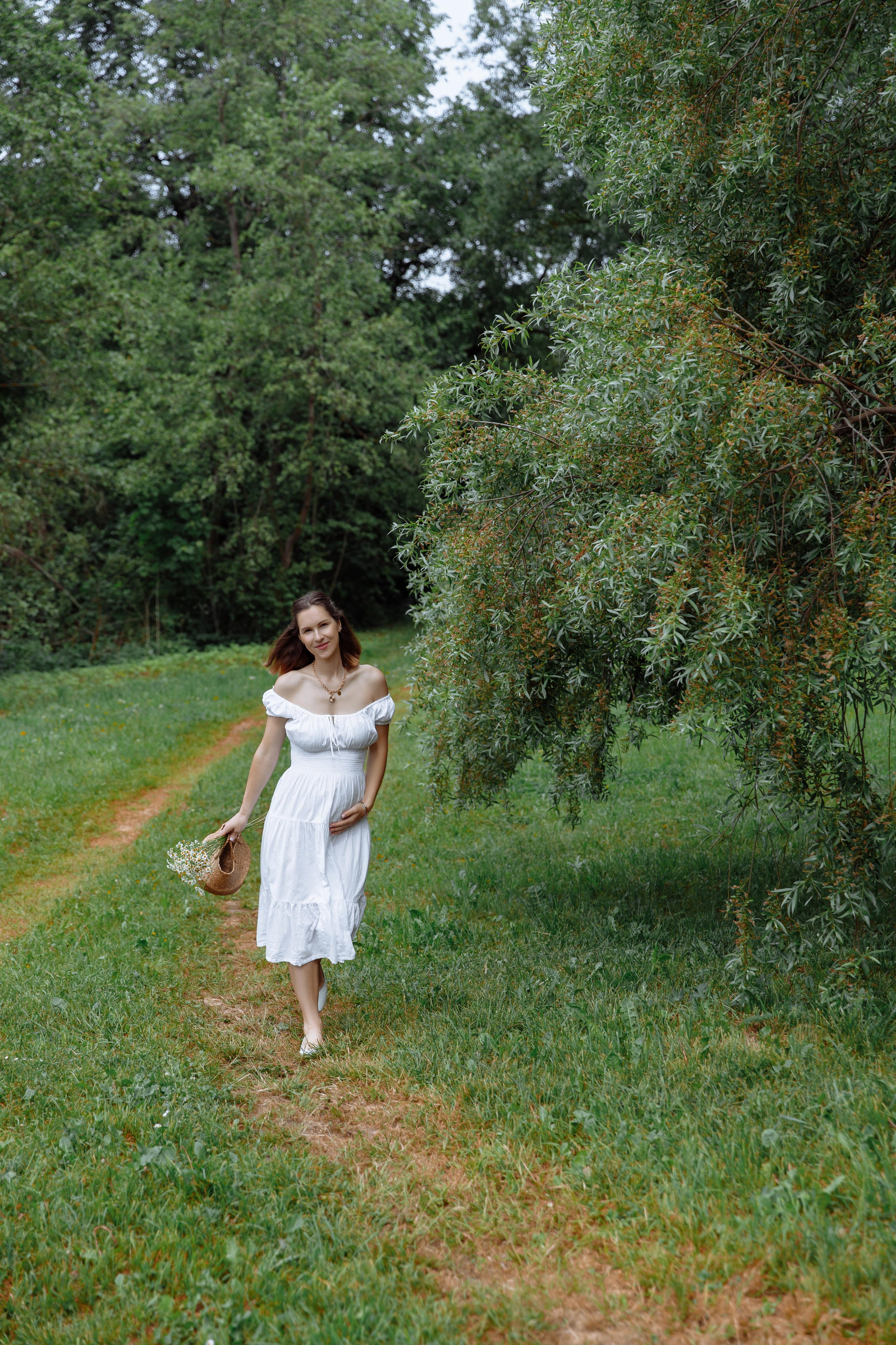 Фотосессия беременности в усадьбе Валуево. Фотограф Александра Сыщенко