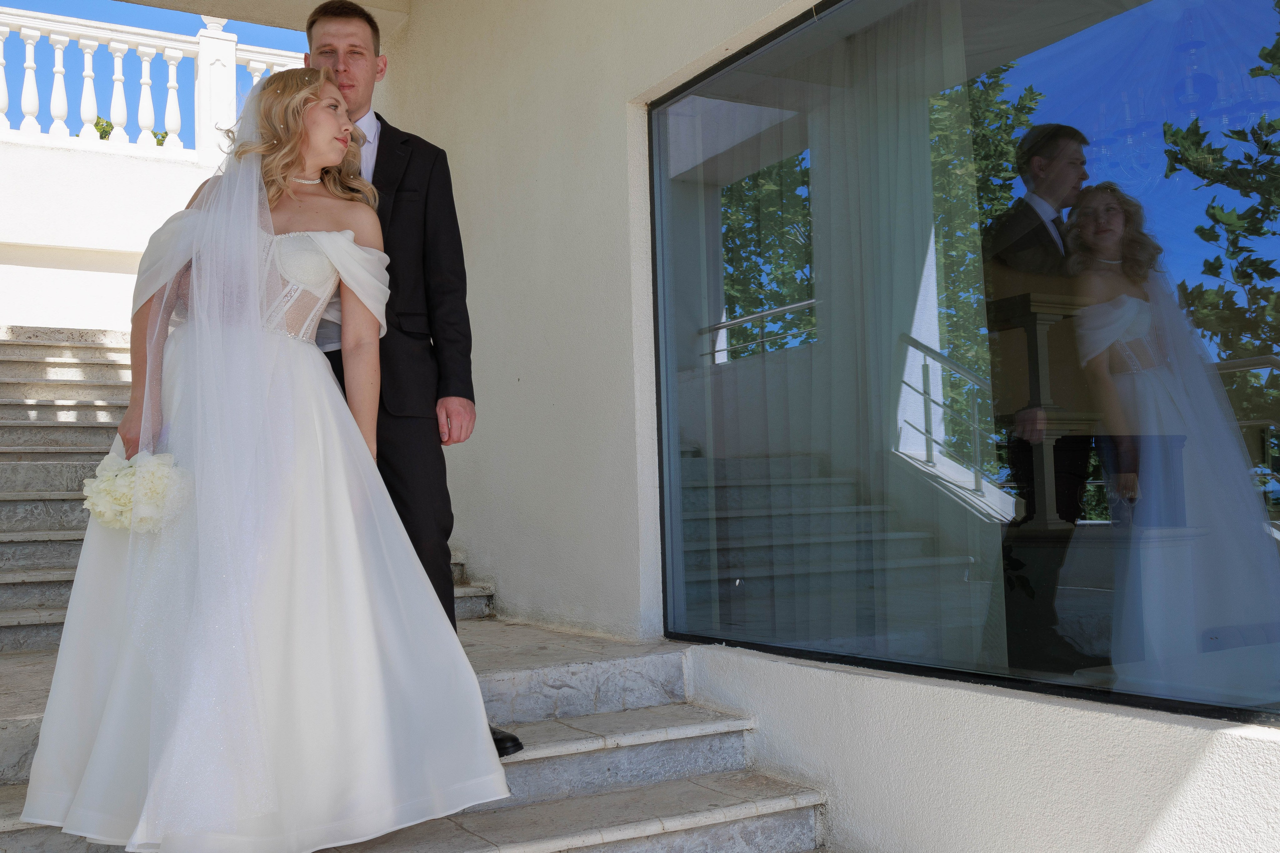 Игорь и Катерина утро невесты Акваделюкс. Фотограф и видеограф в Крыму и Севастополе