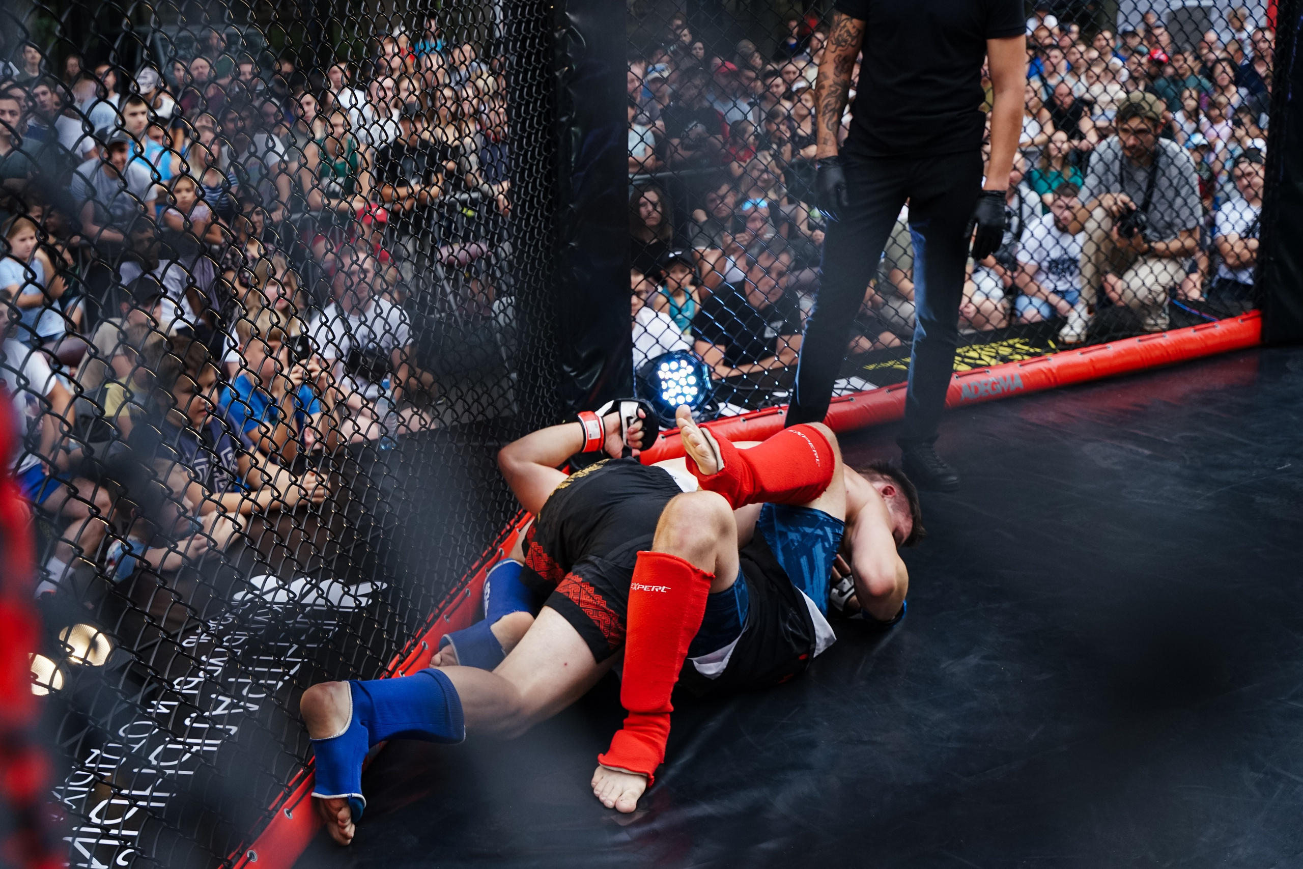 Вечер боев в ЦПКиО. Фотограф Надежда Погребняк | Рязань | Москва