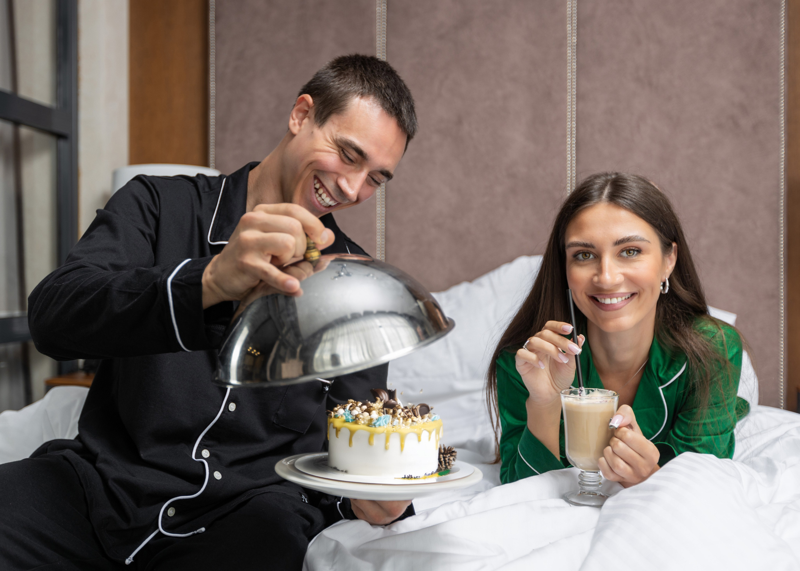 контент съемка для отеля Снега