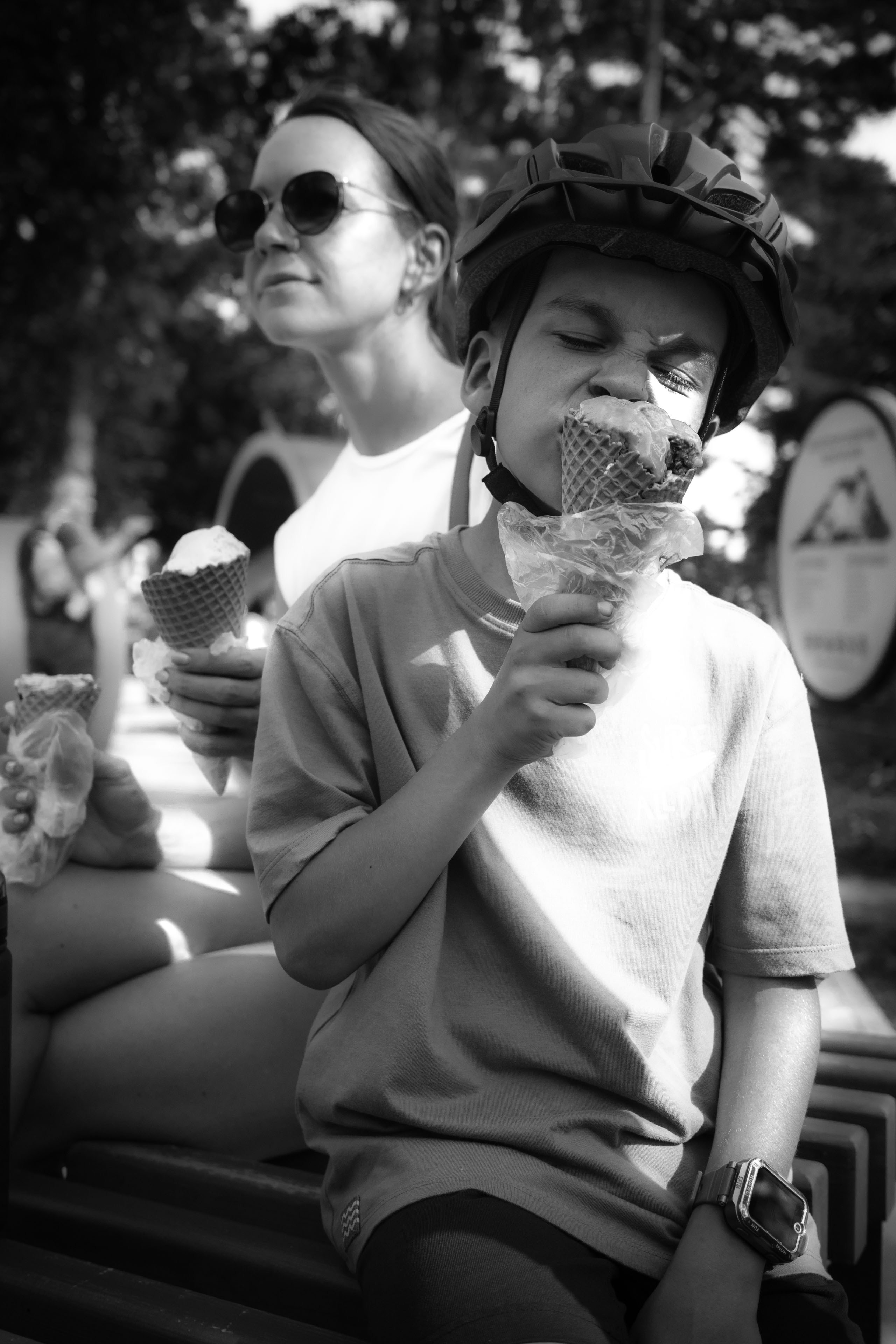 Мороженко на набережной. Фото журналист