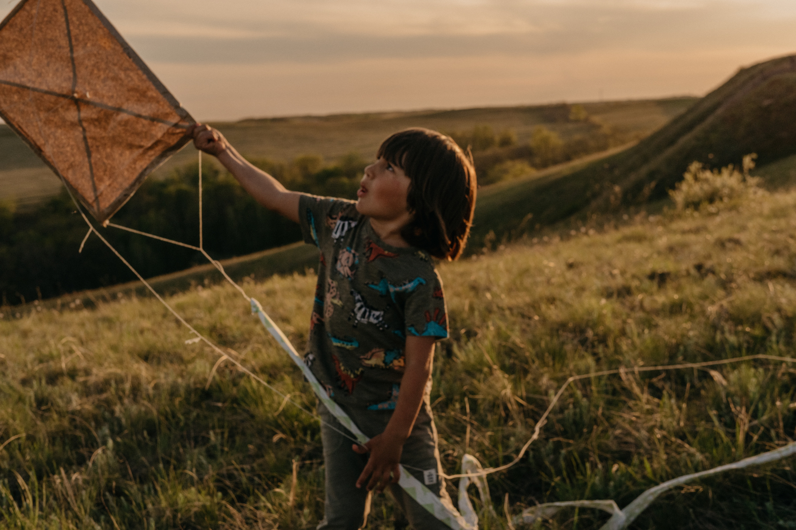 Воздушный змей. Семейный фотограф в Оренбурге Юлия Зиборева