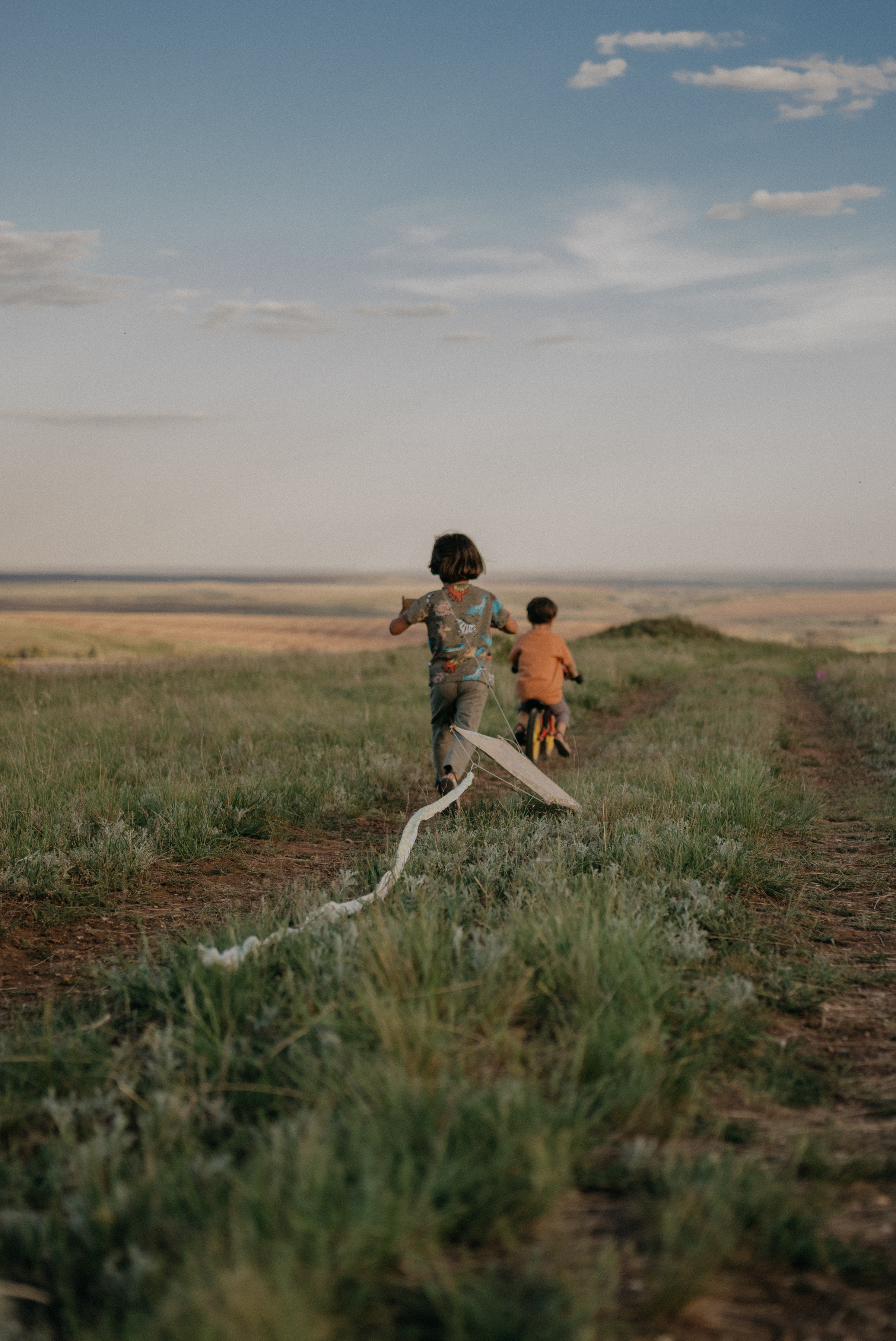 Воздушный змей. Семейный фотограф в Оренбурге Юлия Зиборева