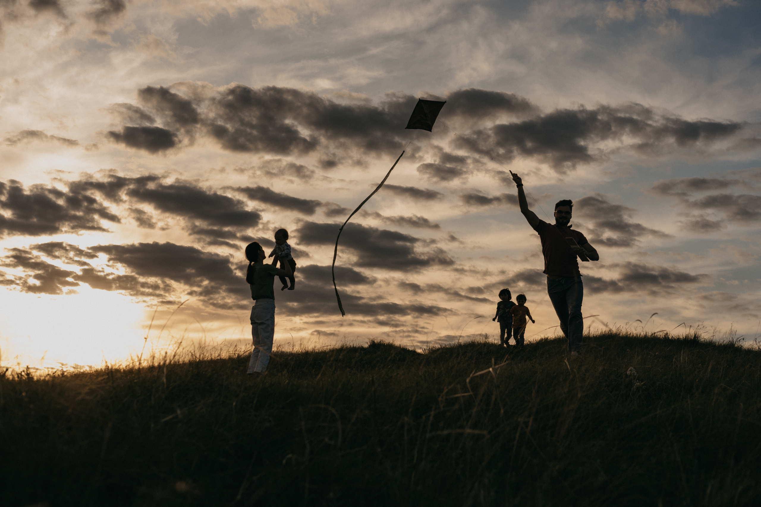 Воздушный змей. Семейный фотограф в Оренбурге Юлия Зиборева