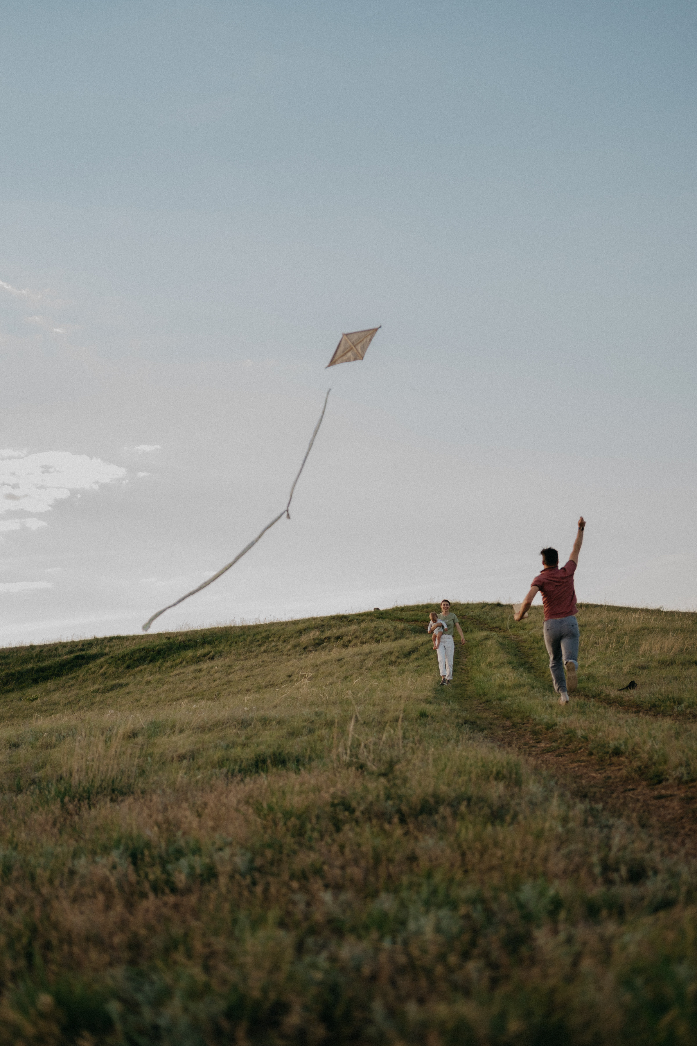 Воздушный змей. Семейный фотограф в Оренбурге Юлия Зиборева
