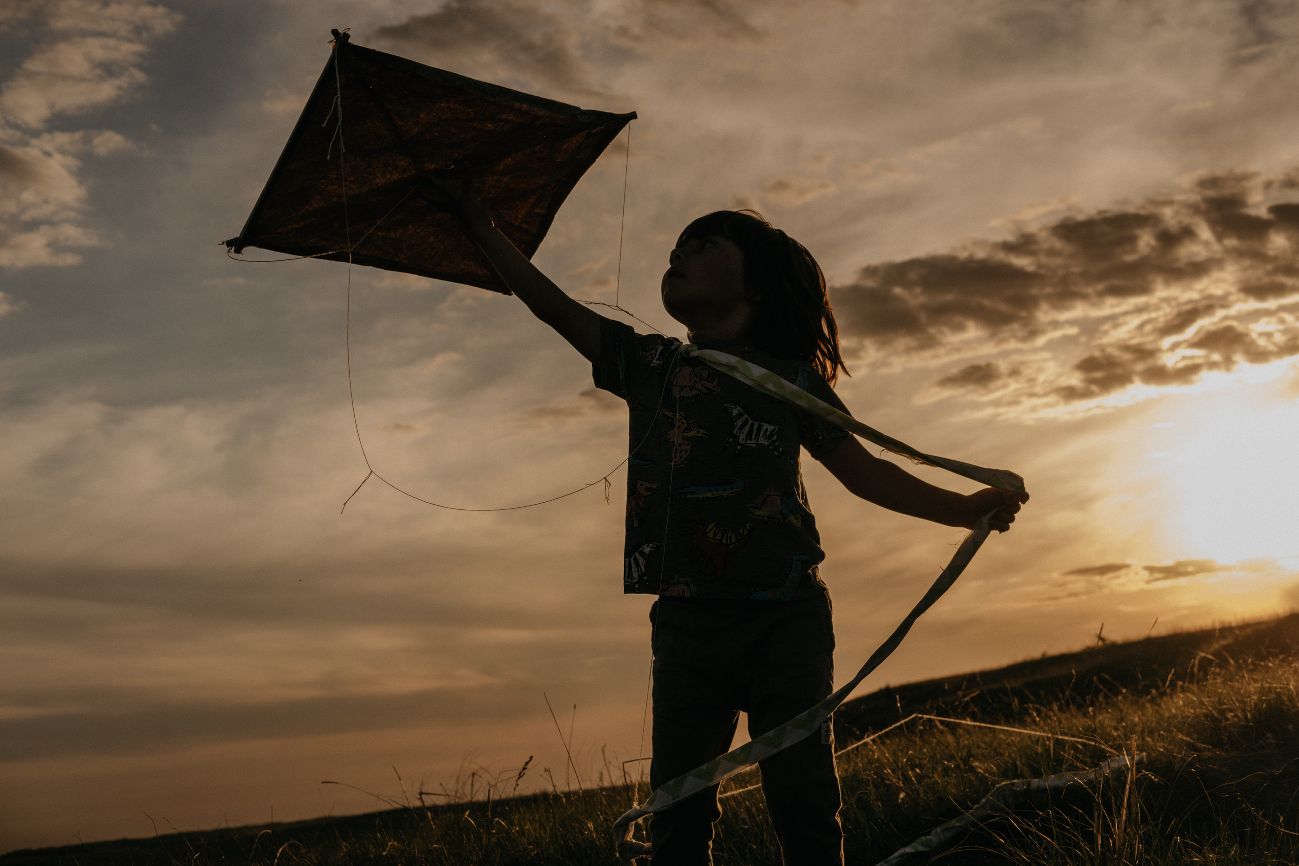Воздушный змей. Семейный фотограф в Оренбурге Юлия Зиборева