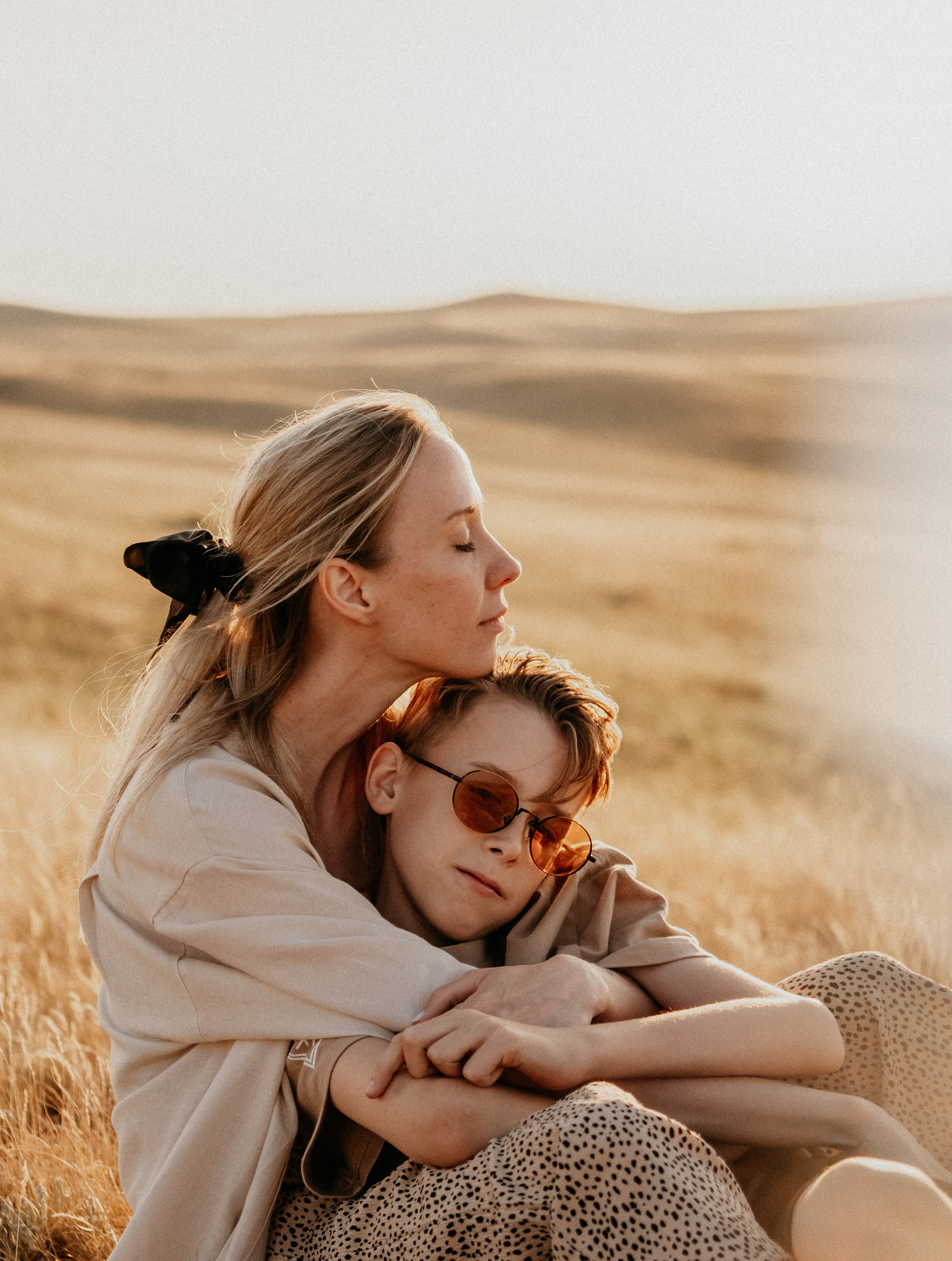 Летний закат вместе с Бубой. Семейный фотограф в Оренбурге Юлия Зиборева