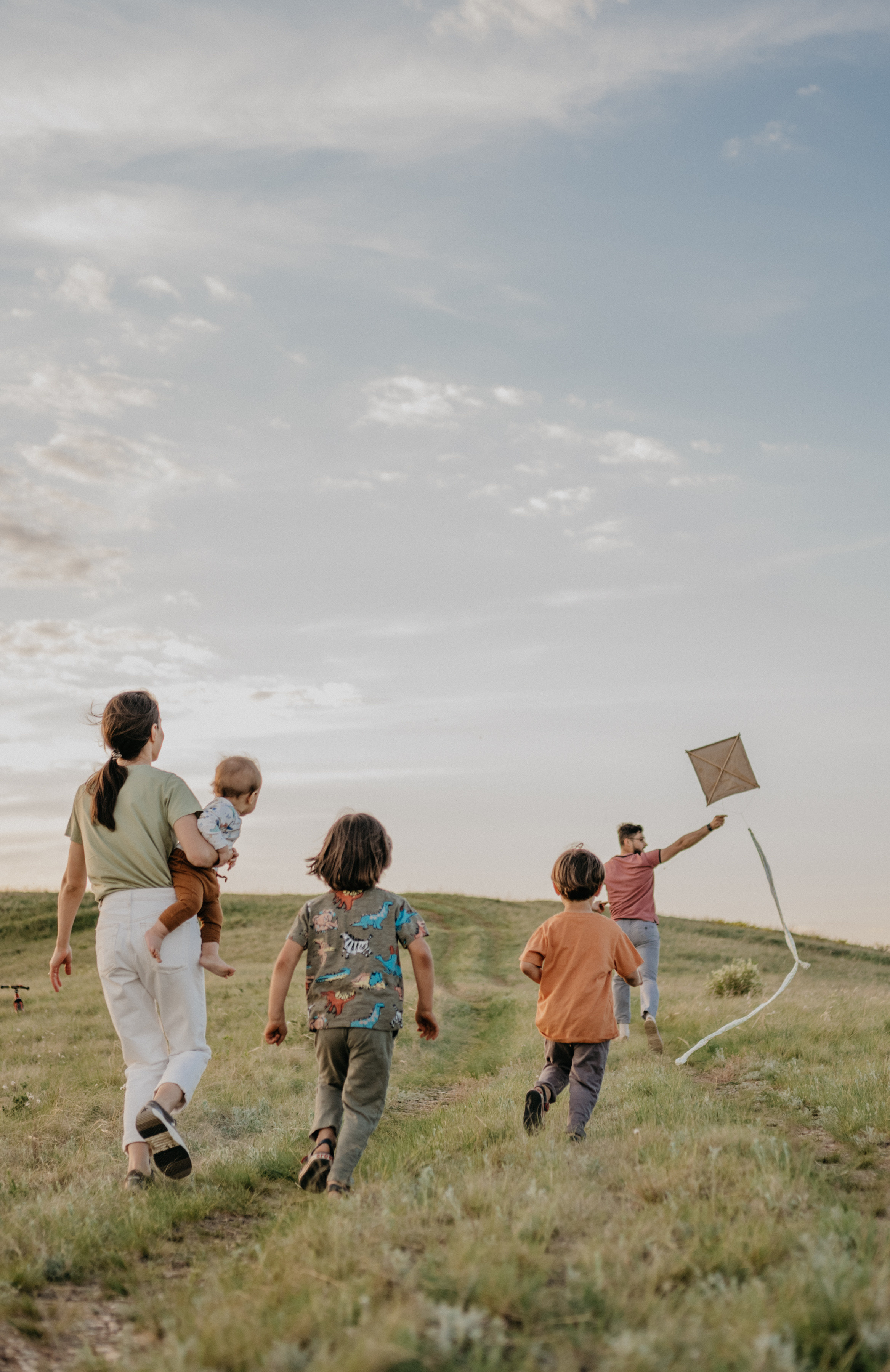 Воздушный змей. Семейный фотограф в Оренбурге Юлия Зиборева