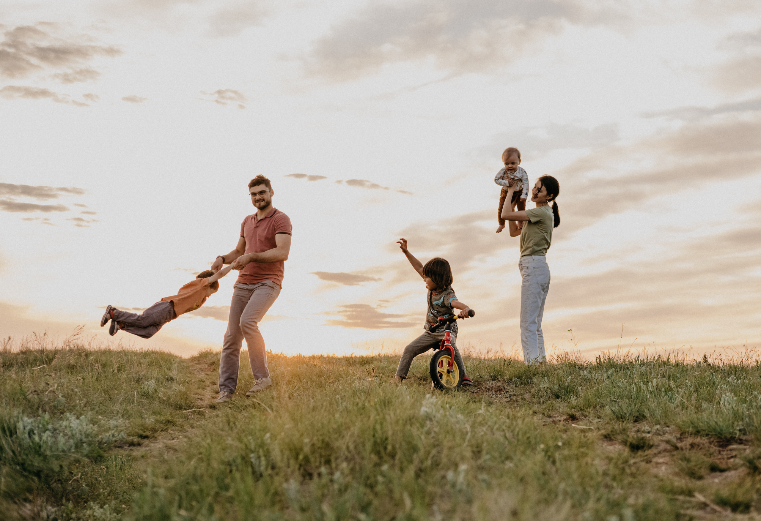 Воздушный змей. Семейный фотограф в Оренбурге Юлия Зиборева