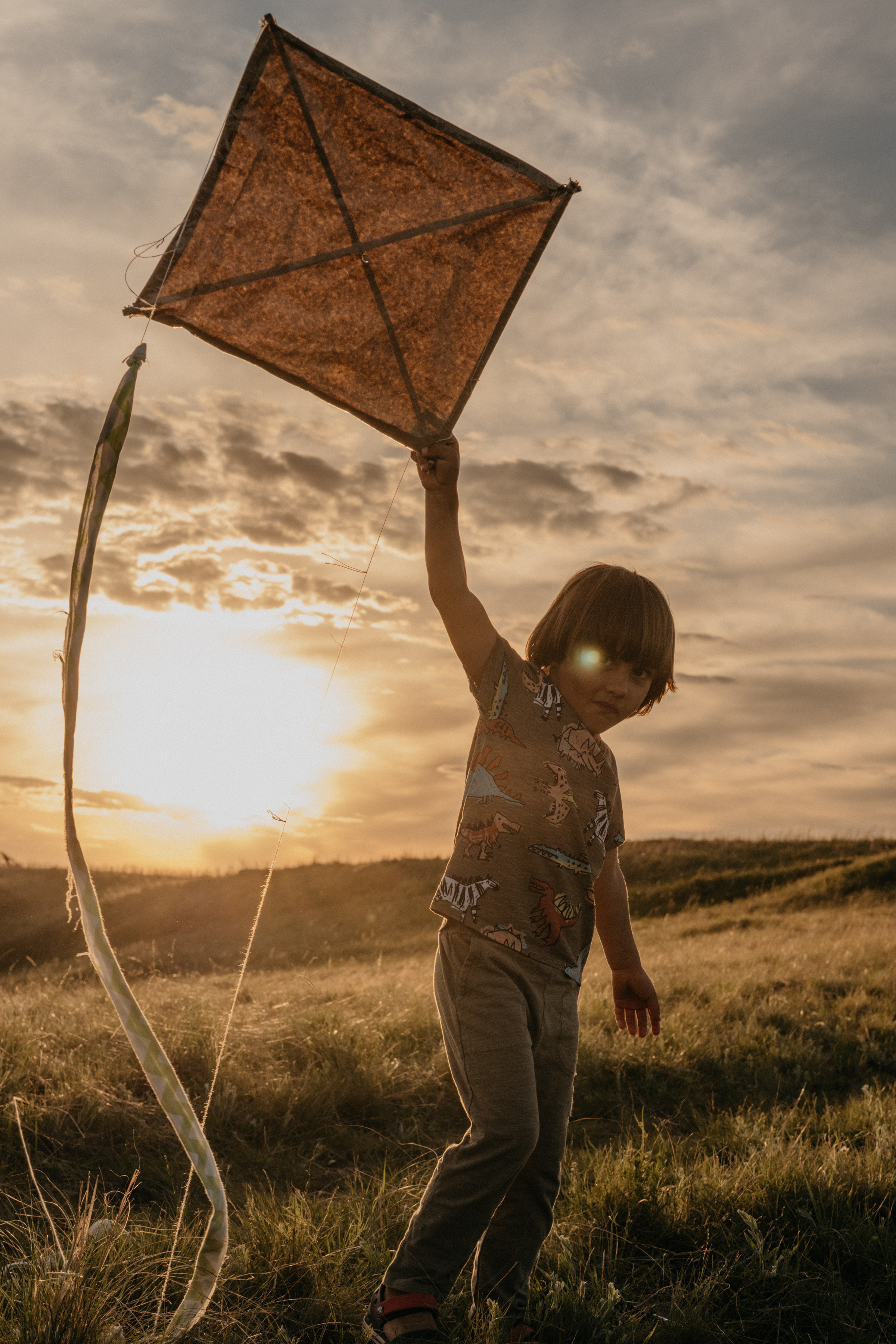 Воздушный змей. Семейный фотограф в Оренбурге Юлия Зиборева