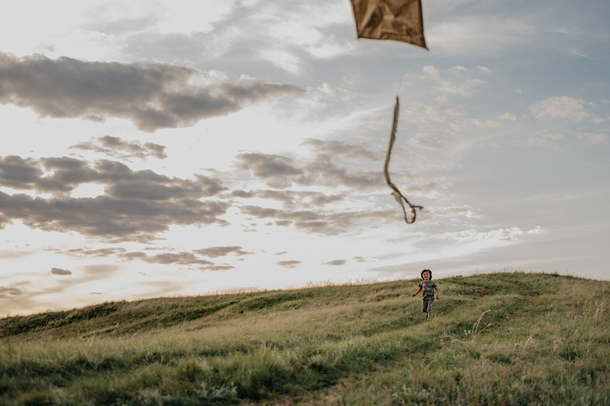 Воздушный змей. Семейный фотограф в Оренбурге Юлия Зиборева