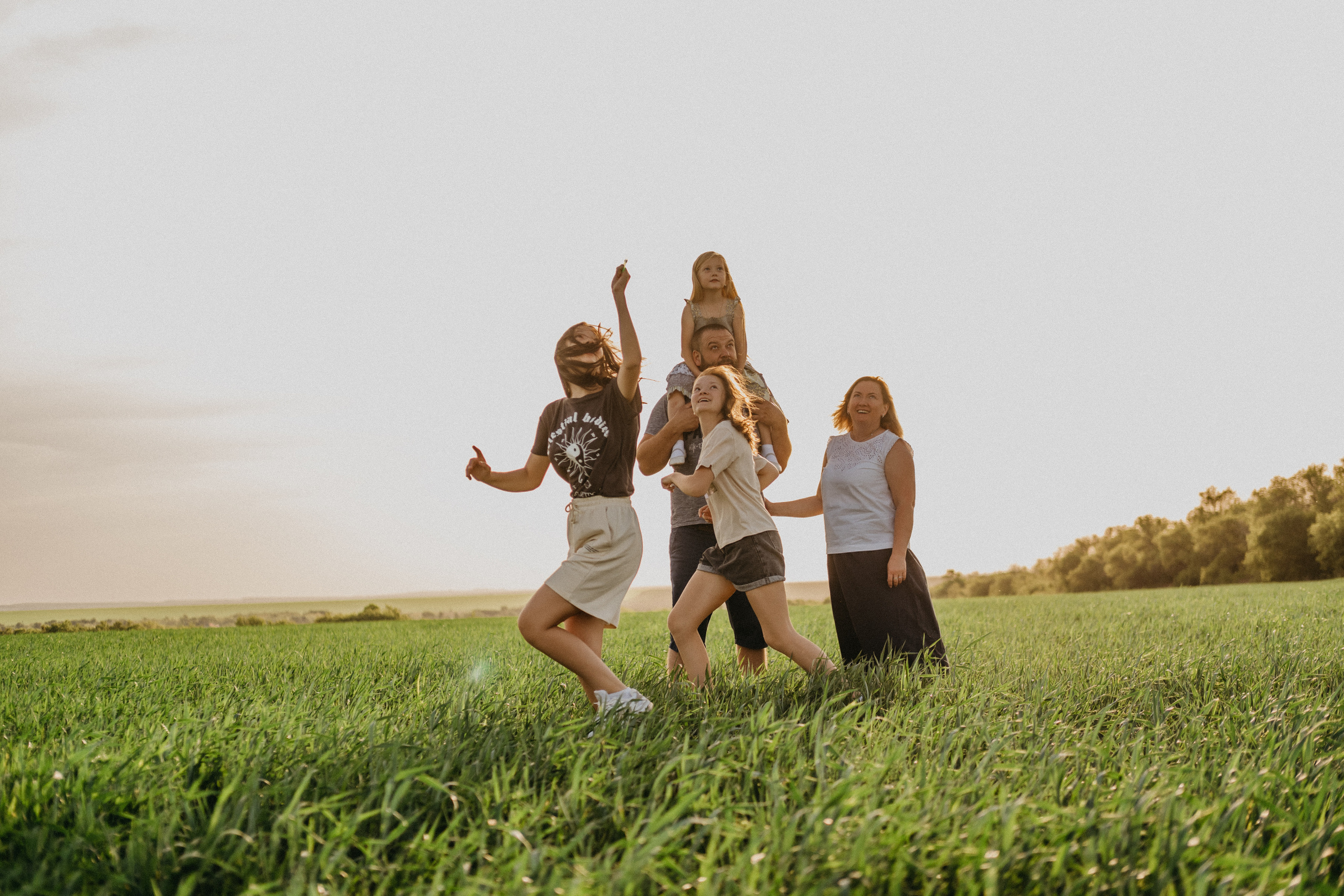 Летнее настроение / Семья Петерс. Семейный фотограф в Оренбурге Юлия Зиборева