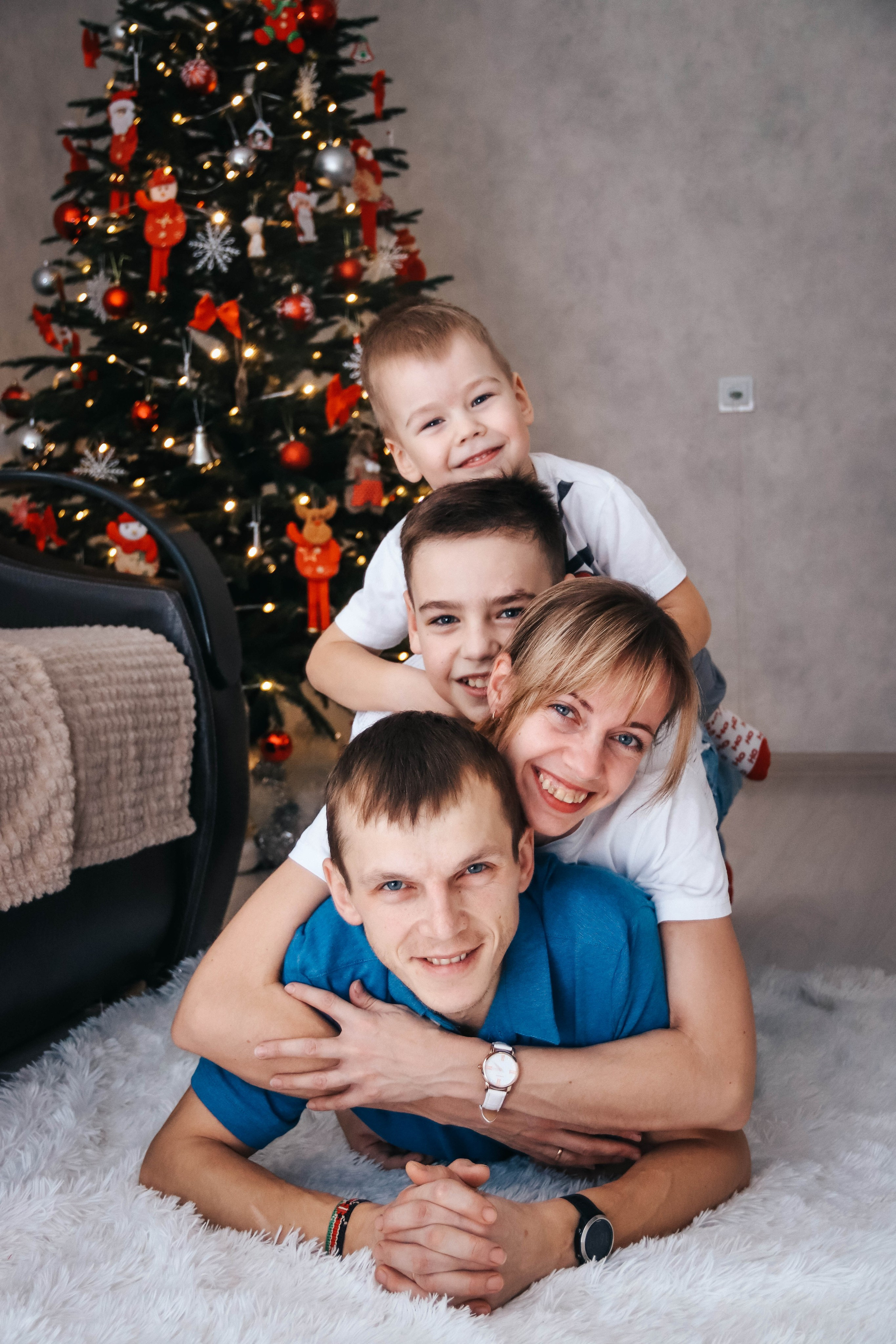 Семья Макаревич. Фотограф Дарья Маташкова