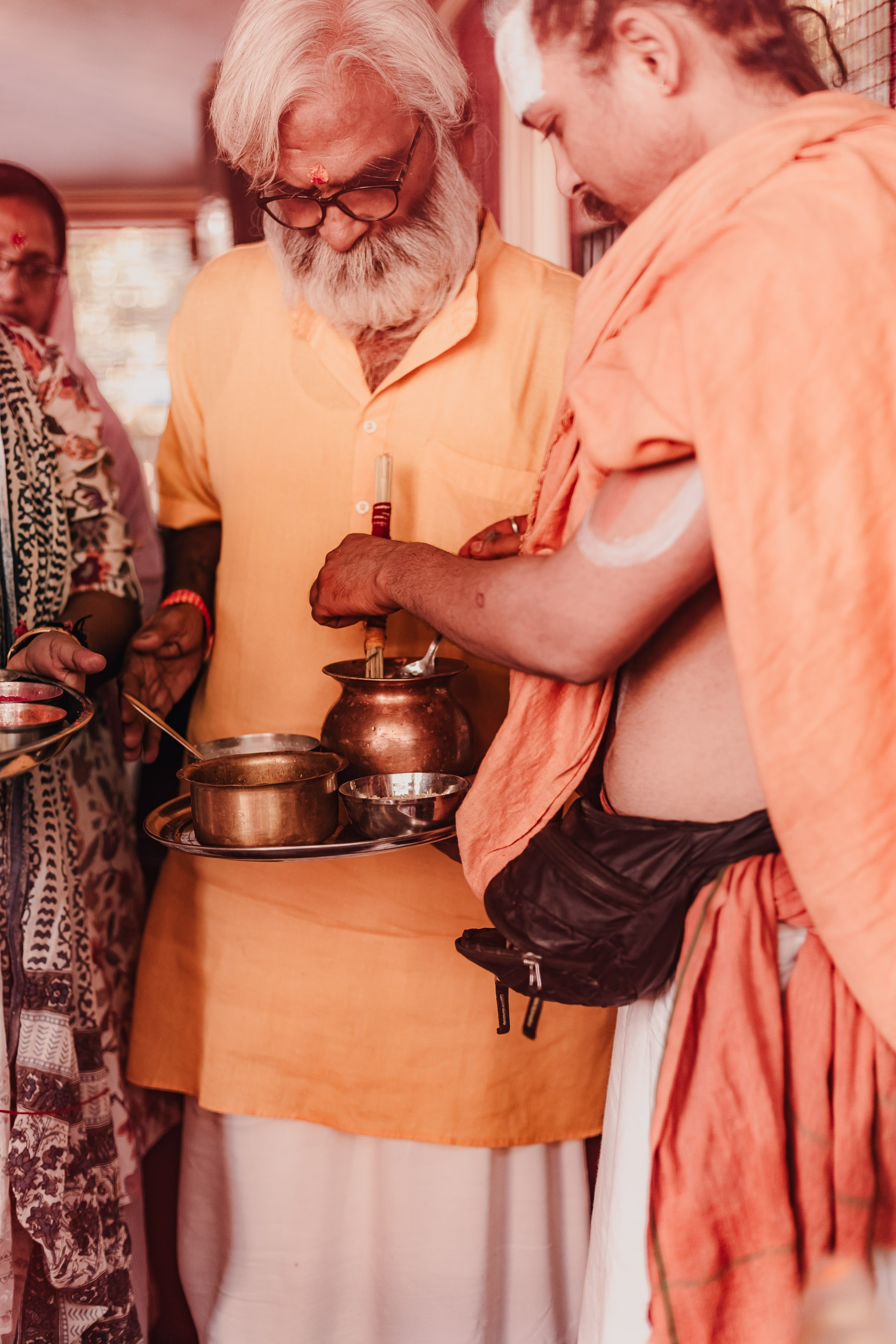 Lakshmi pooja in India. Mariam Bagdasaryan
