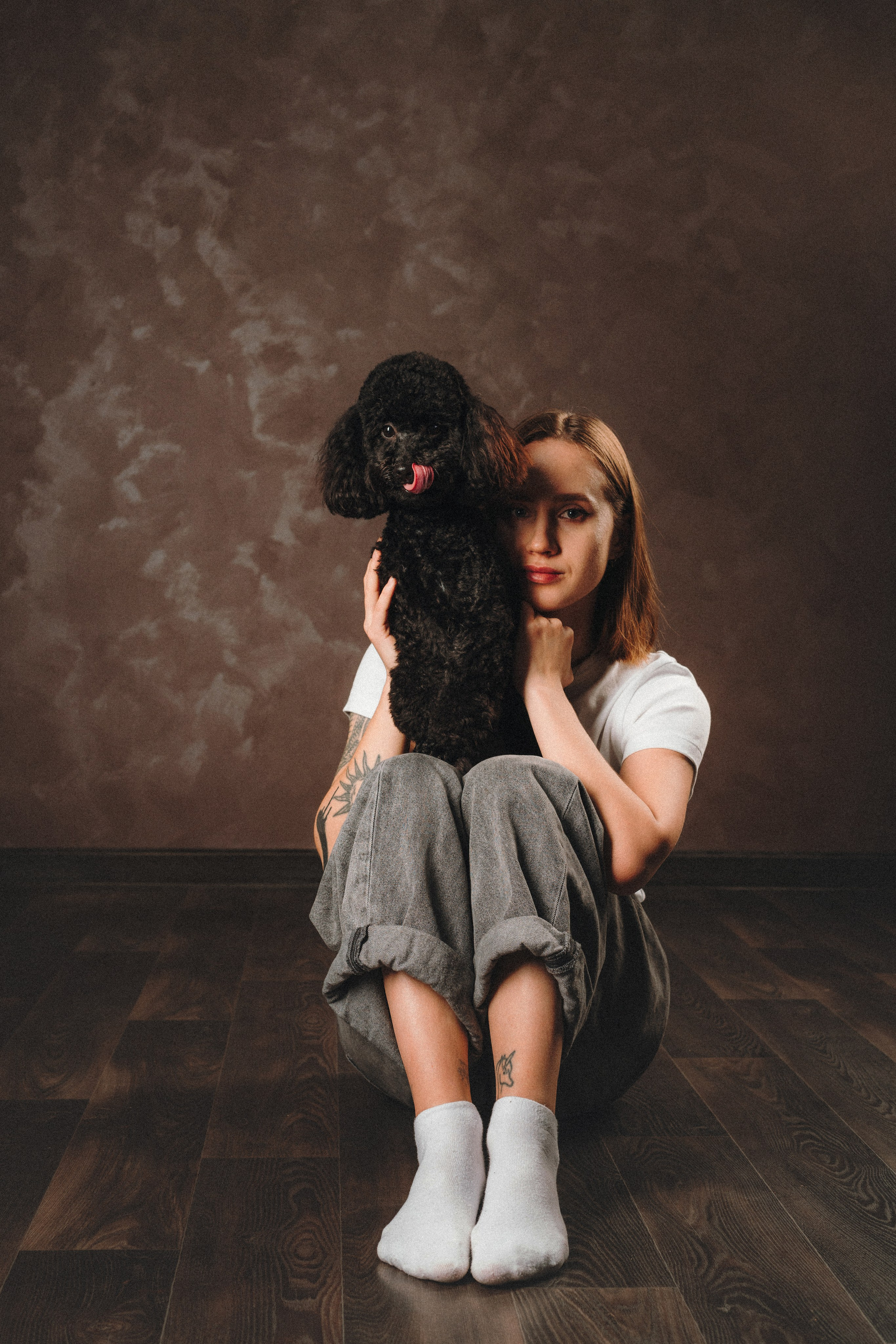 Ярослава и Туча. Фотограф анималист Осипчикова Мария