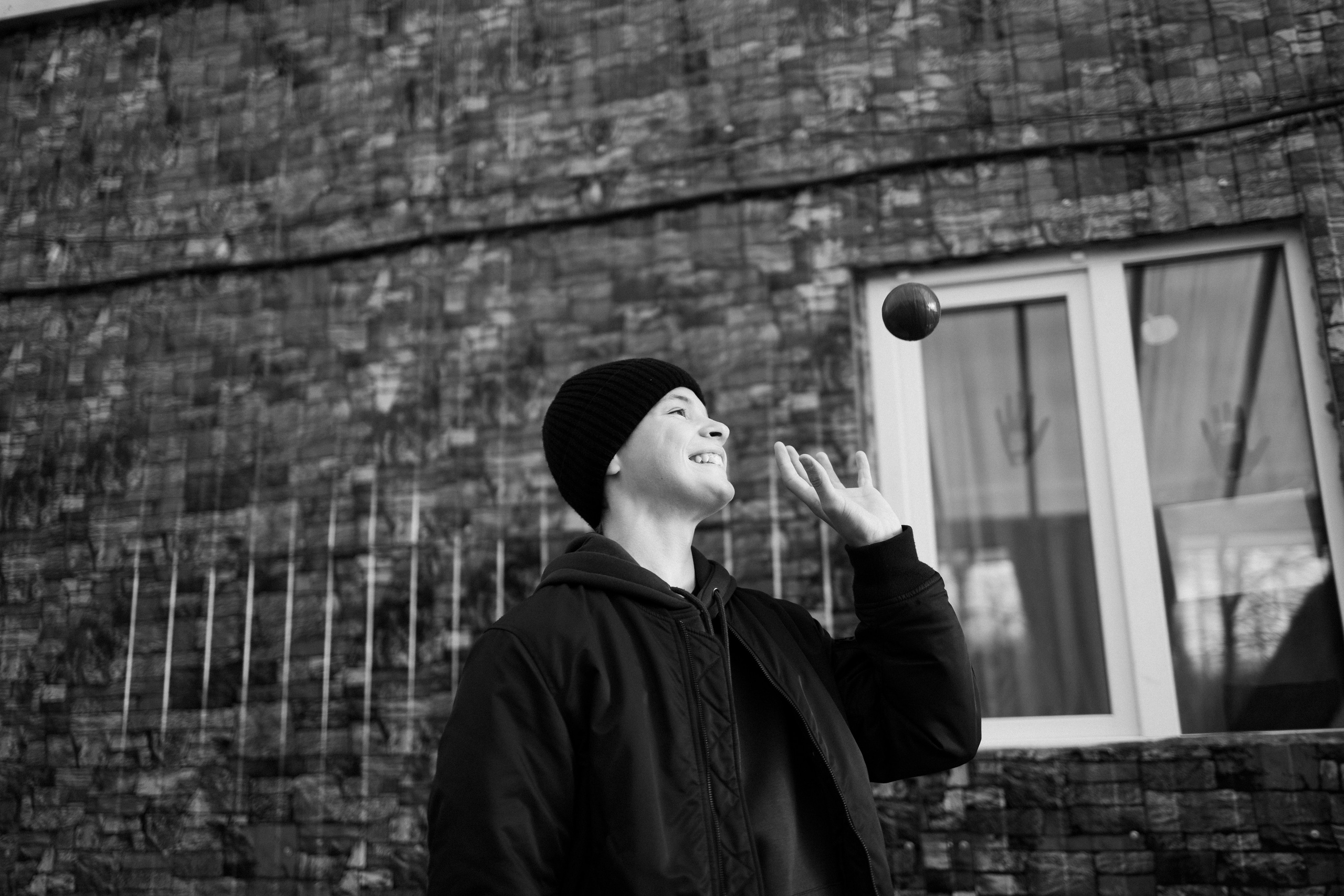 Тренировка по жонглированию