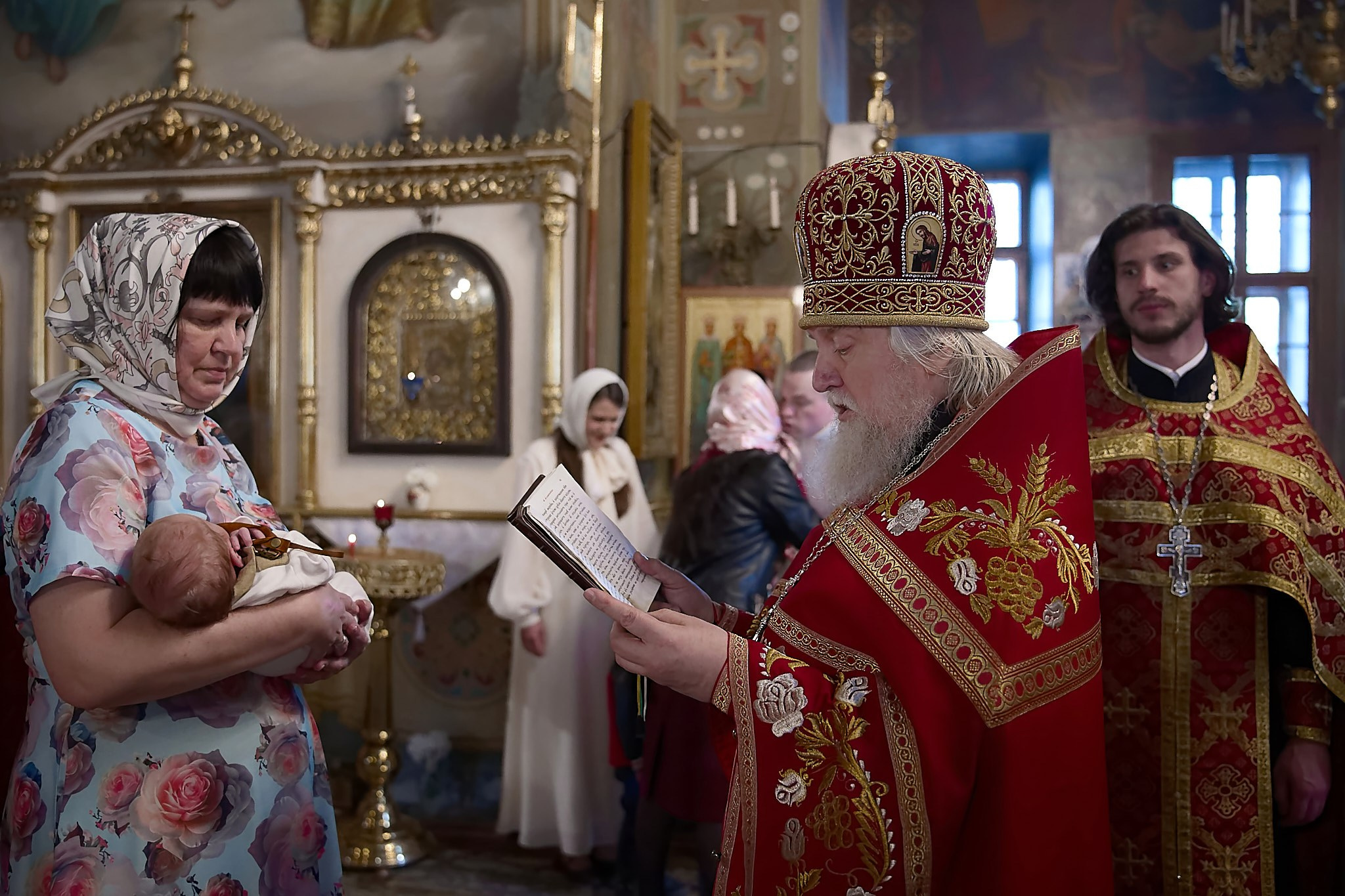 Таинство Крещения на Светлой Седмице. Фотограф в Москве