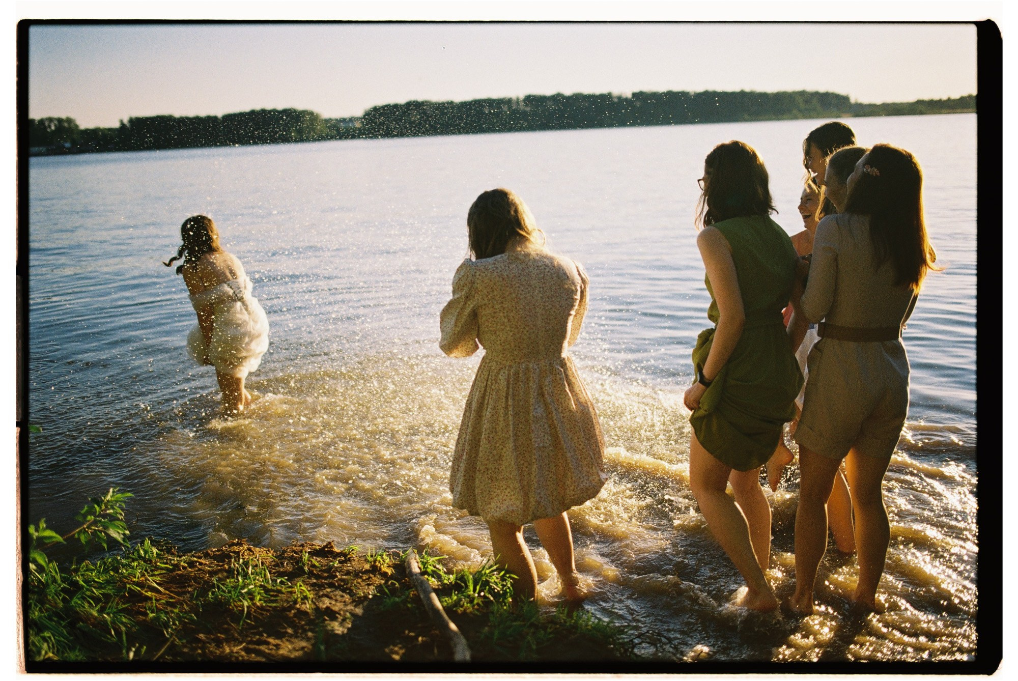 Камерный свадебный ужин в березовой роще. Афина Ефимова. Свадебный фотограф Москва