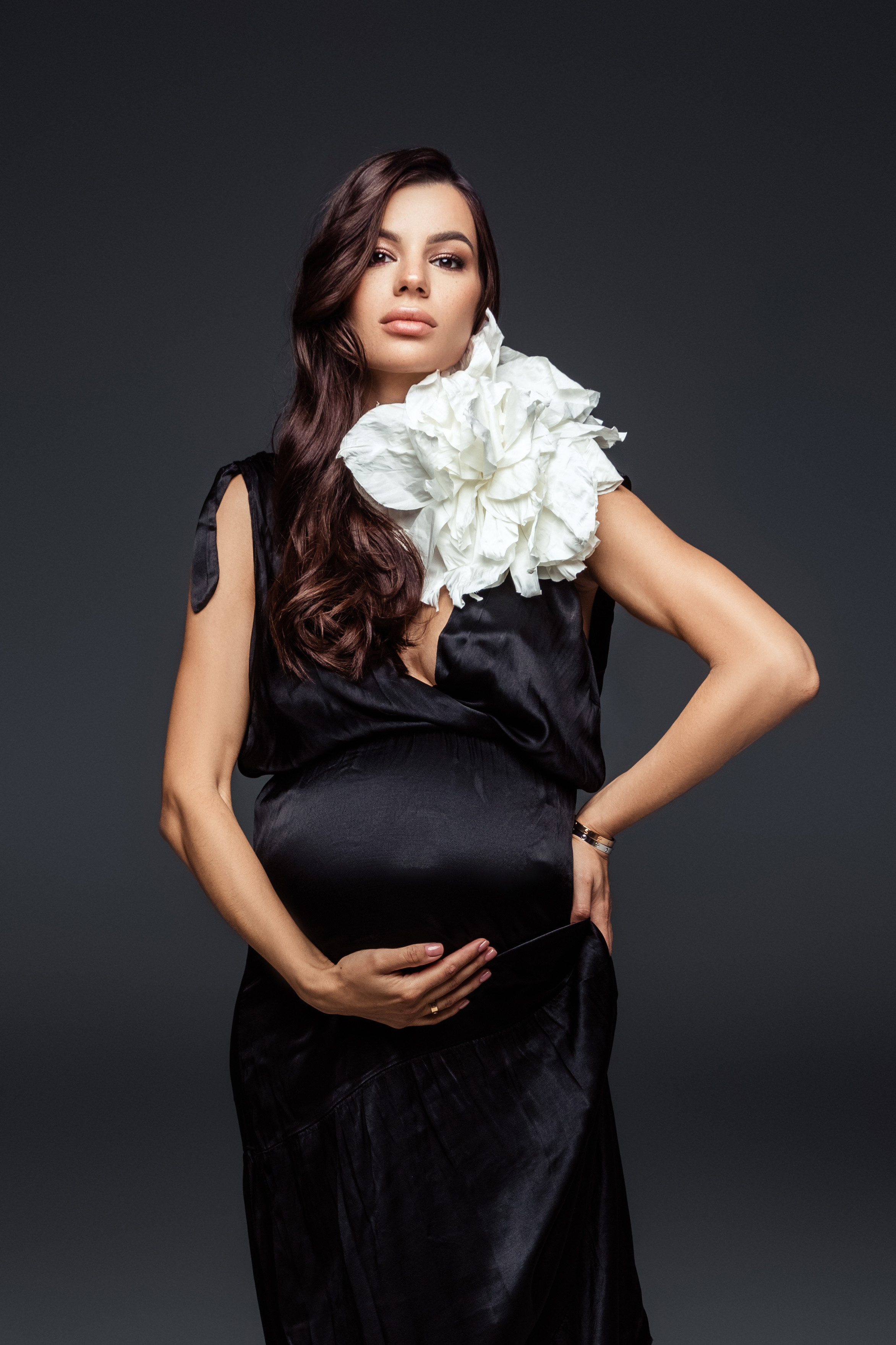 Ksenia. NatalieDmi — фотосессия беременности, семейный фотограф, портрет