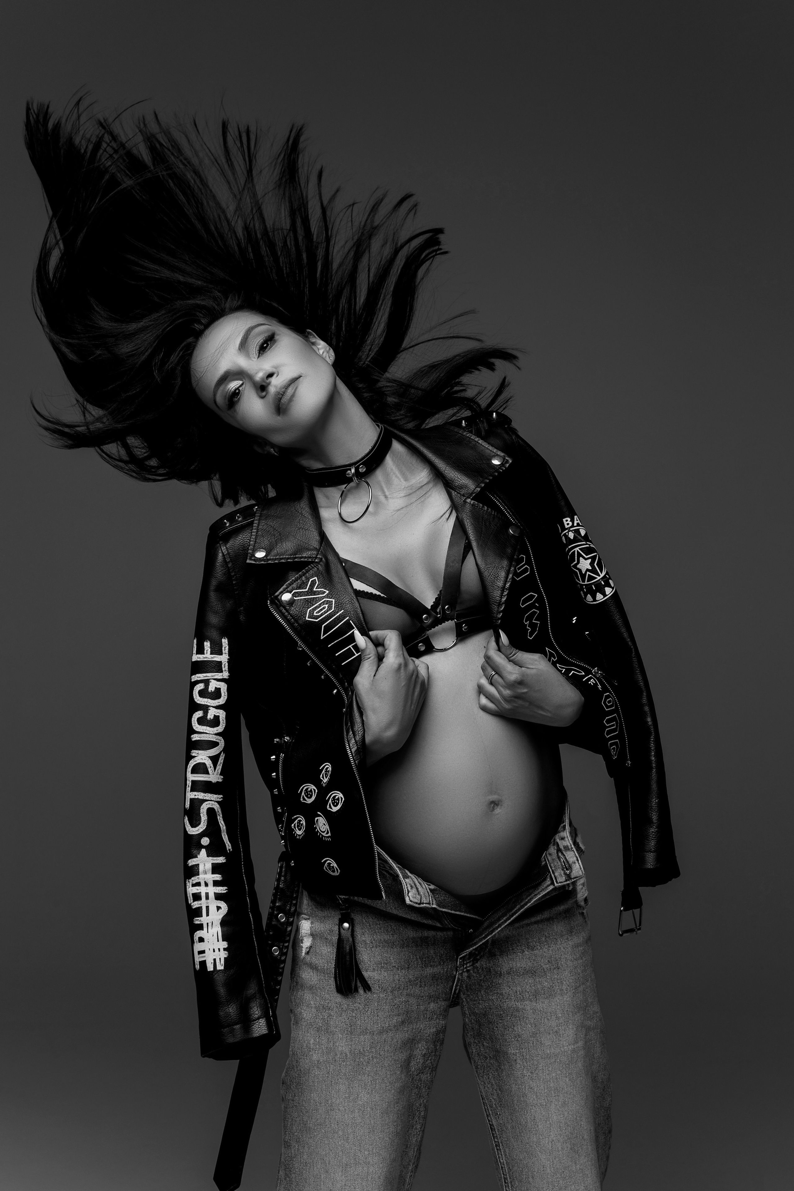 Rock Baby. NatalieDmi — фотосессия беременности, семейный фотограф, портрет