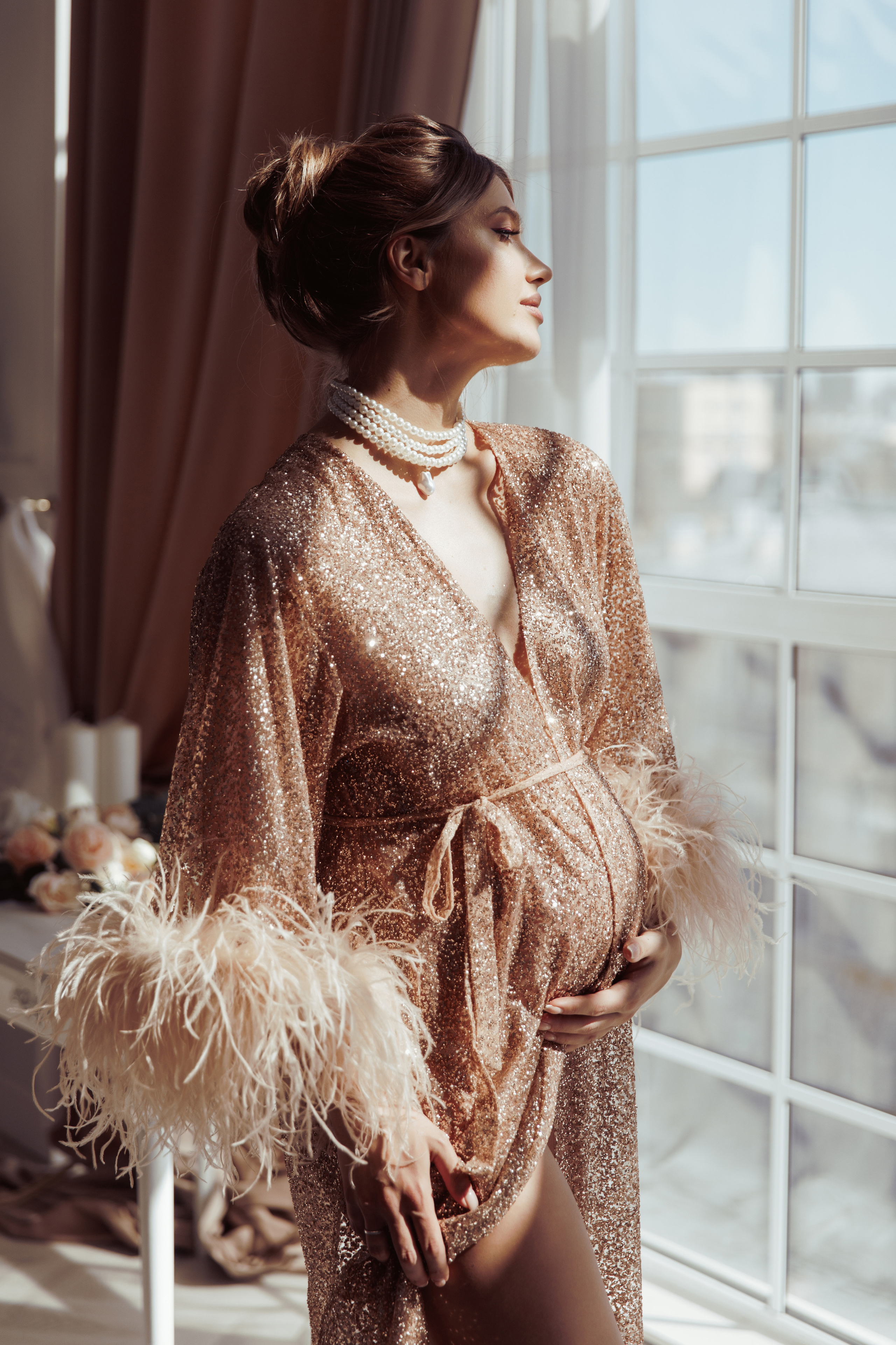 K S E N I A. NatalieDmi — фотосессия беременности, семейный фотограф, портрет