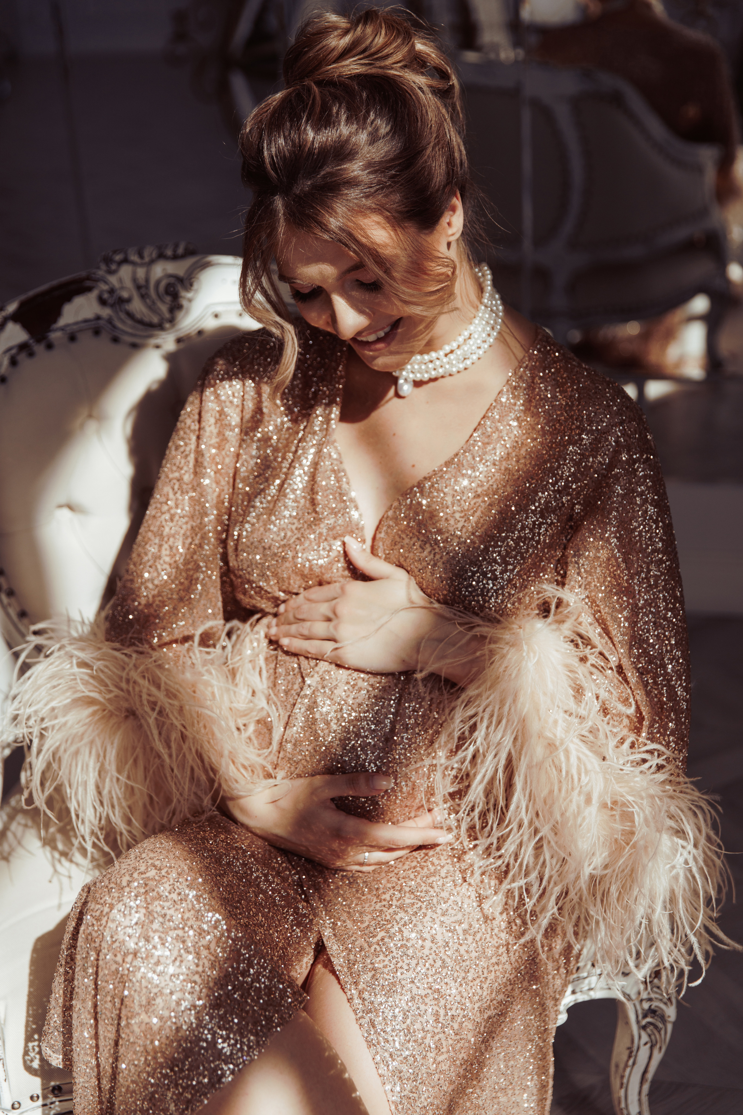 K S E N I A. NatalieDmi — фотосессия беременности, семейный фотограф, портрет