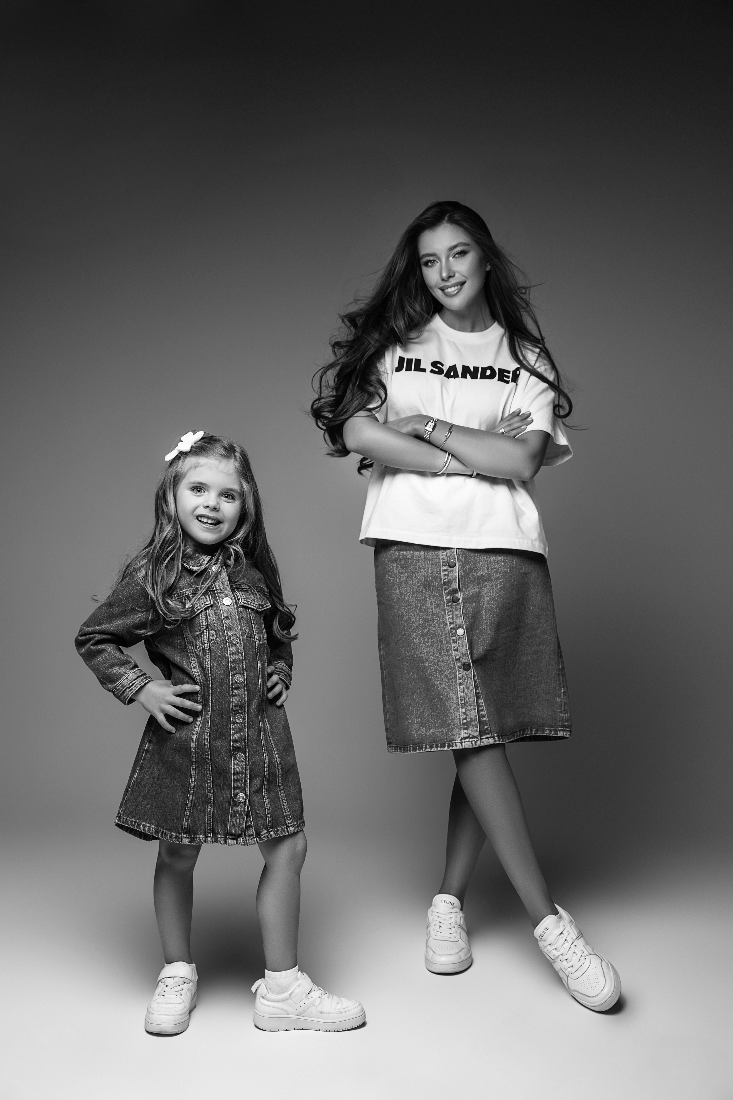 Ксения и Мира. NatalieDmi — фотосессия беременности, семейный фотограф, портрет