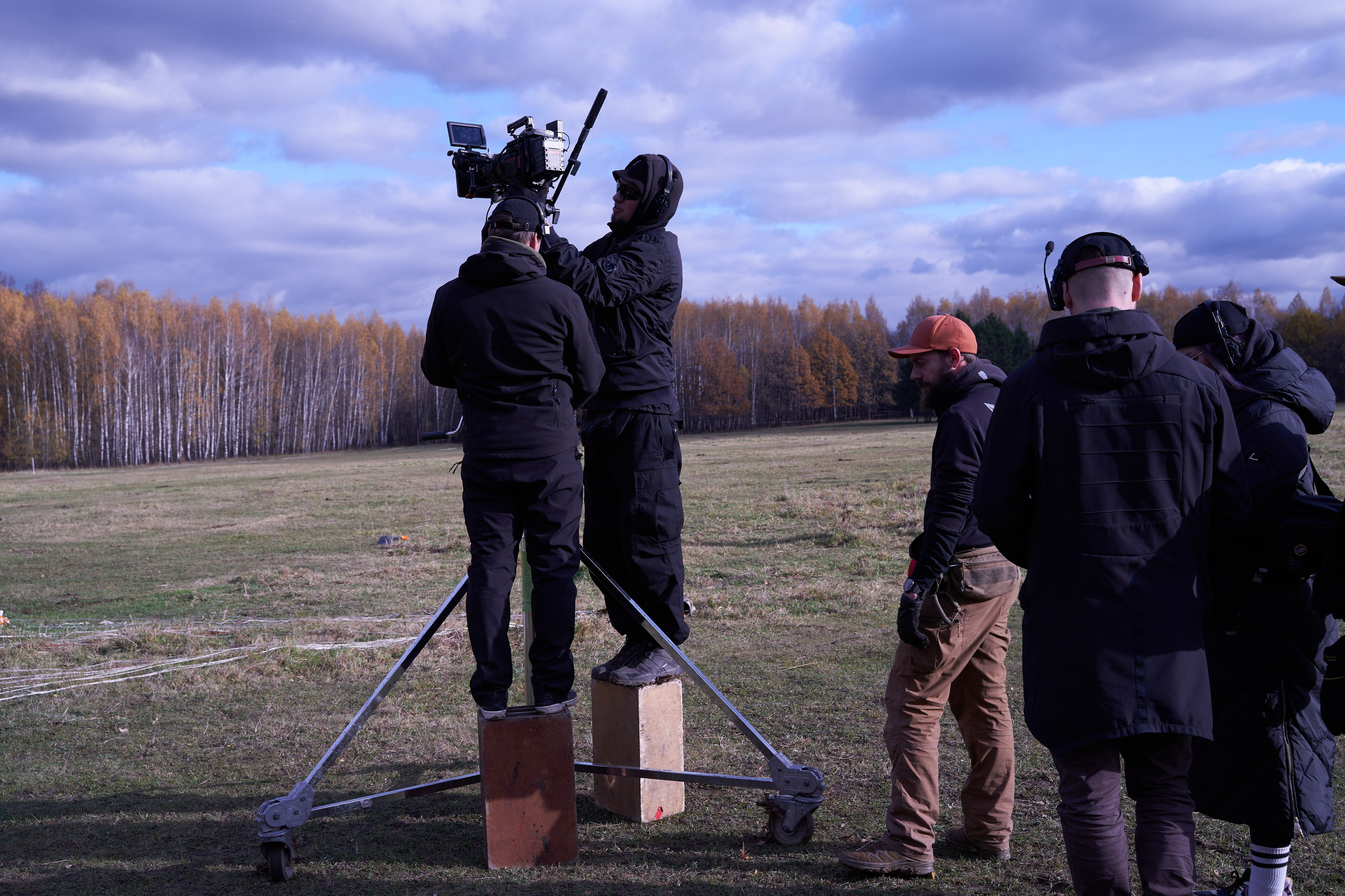 Бекстейдж съемки кино. Krasnopoliophoto