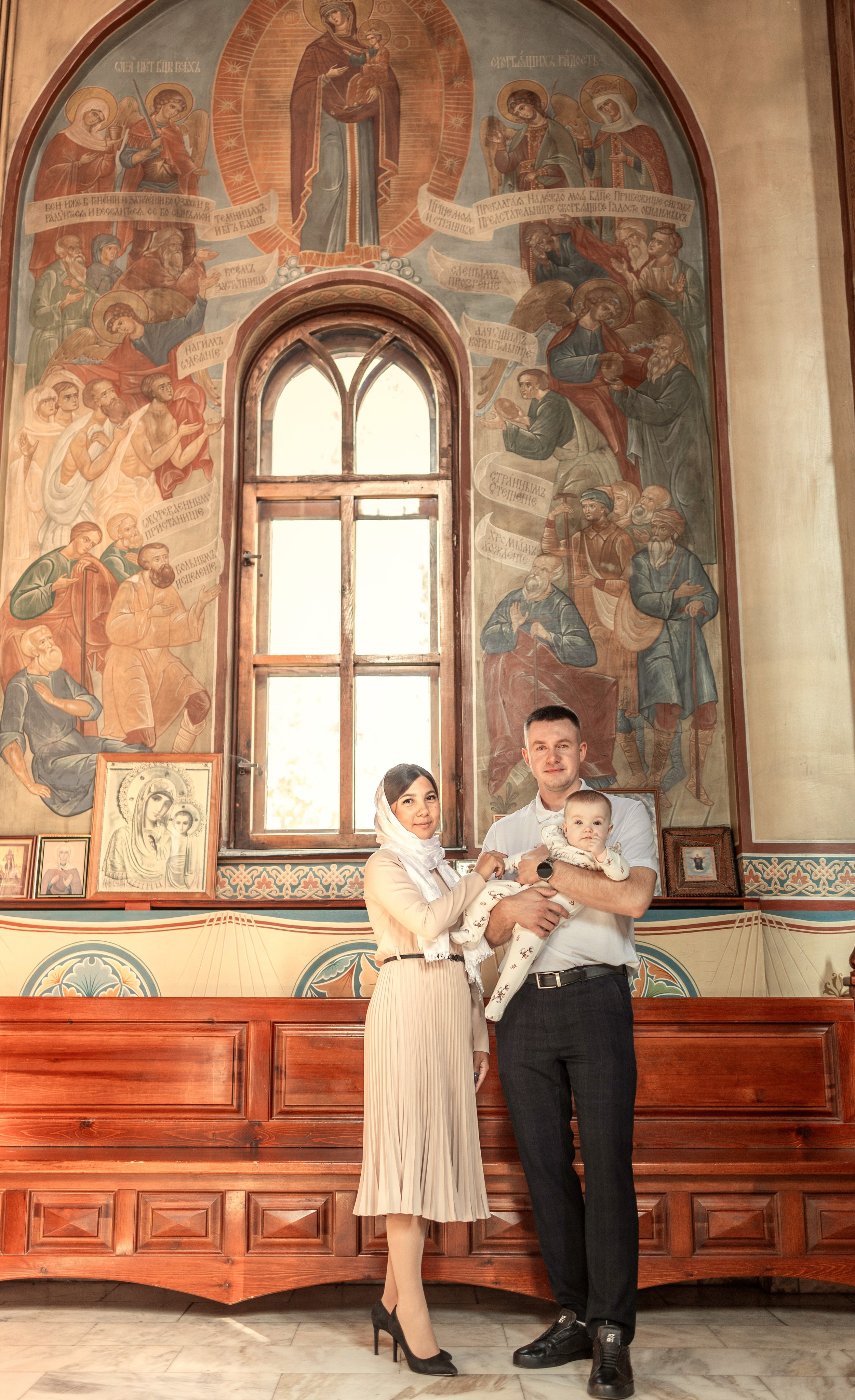 Таинство Крещение Евсевии. ТОП Фотограф на Крещение и Венчание Железногорск Алексей Мещеряков