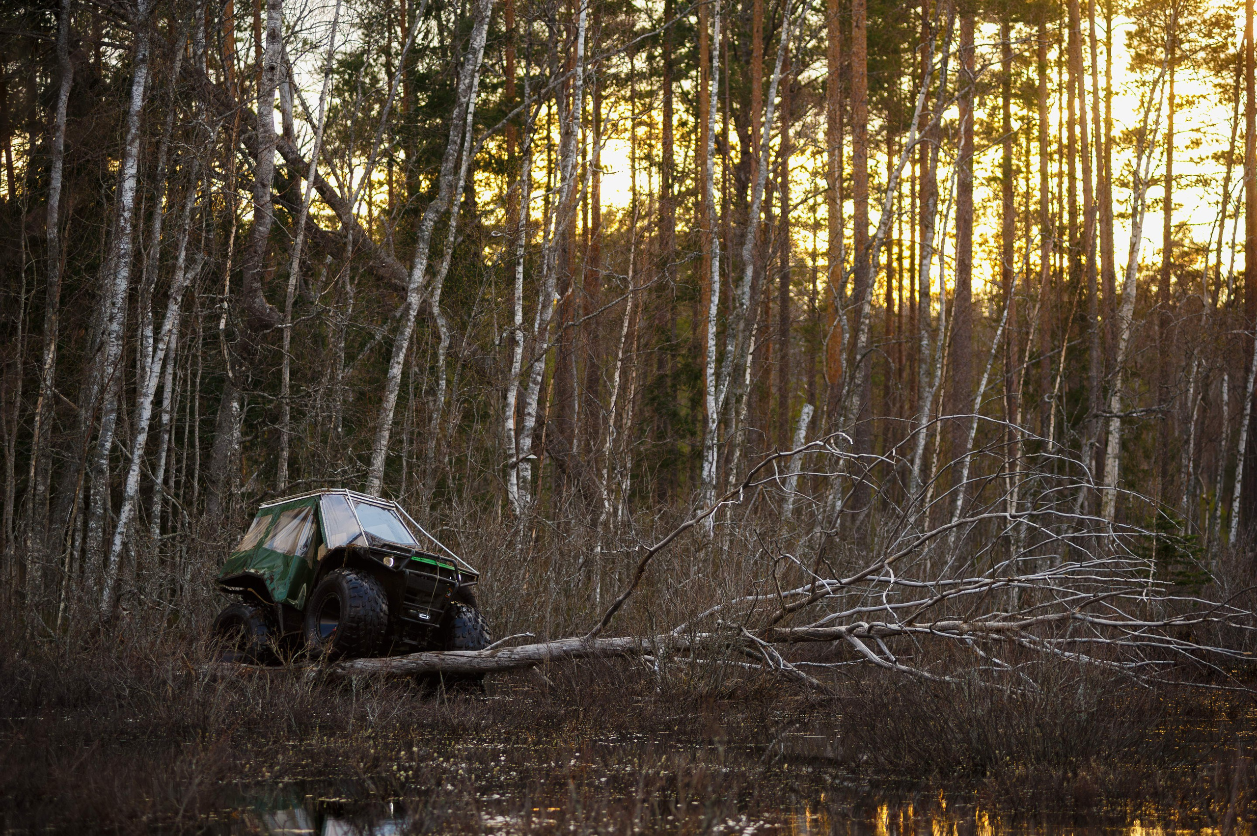 Ленинград-трофи 2024 — Вездеход Секач промо. Фотограф Алексей Алексеев
