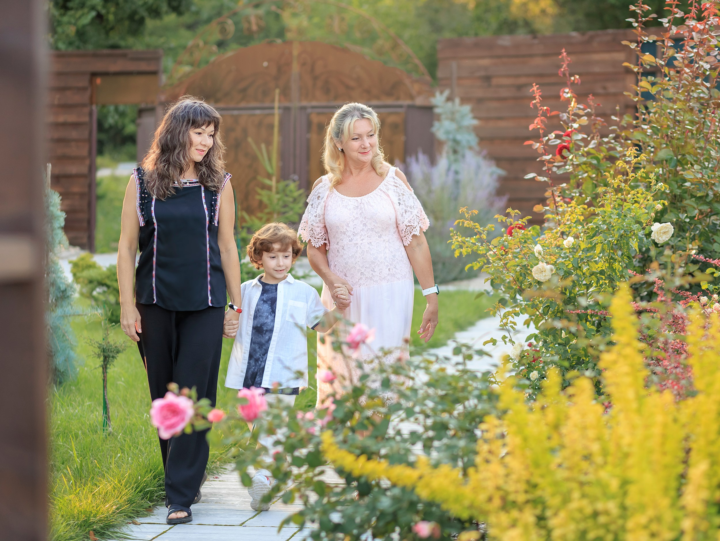 Семейная съёмка. Фотографирую в парке-заповеднике «Купидон»