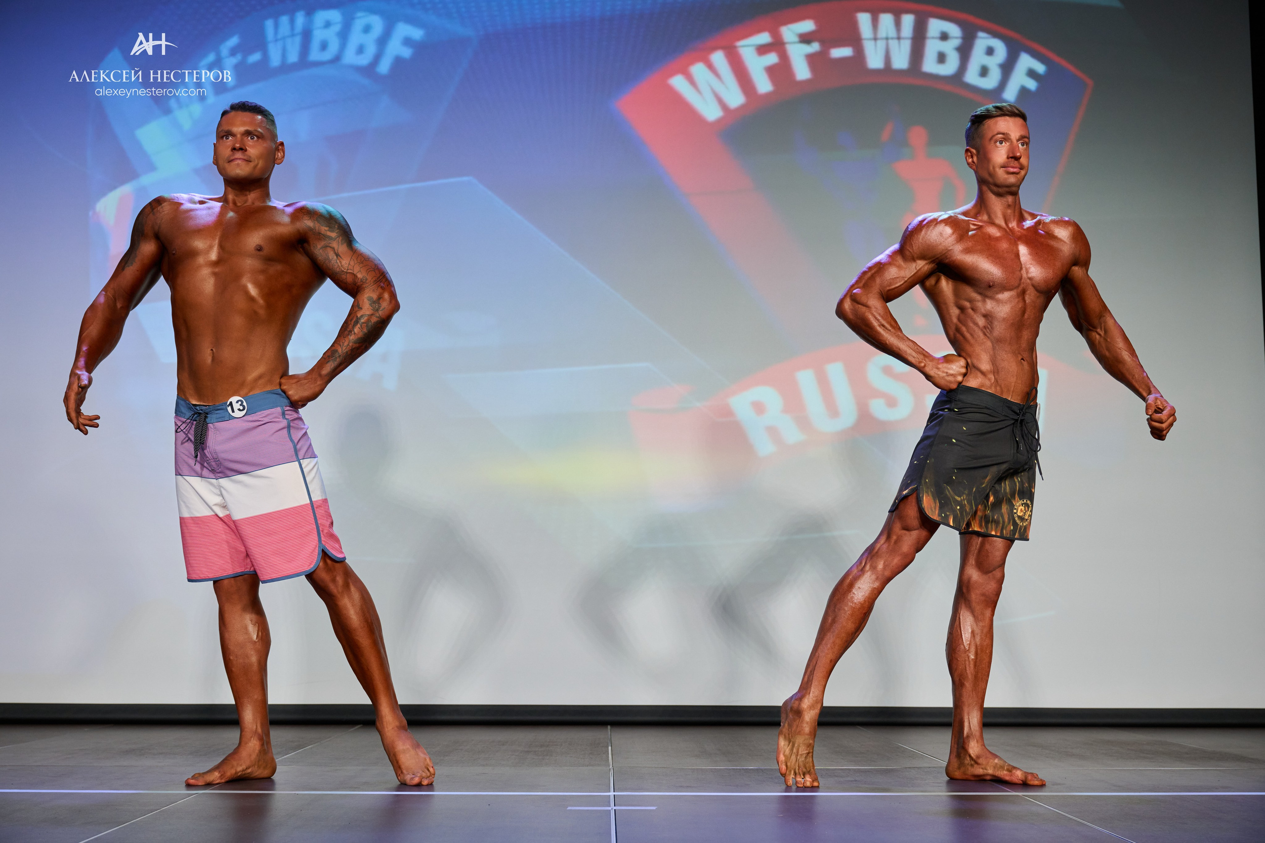 Фото с турнира «Прометей 2, WFF-WBBF Russia» 26 октября 2025. Спортивный фитнес фотограф Алексей Нестеров