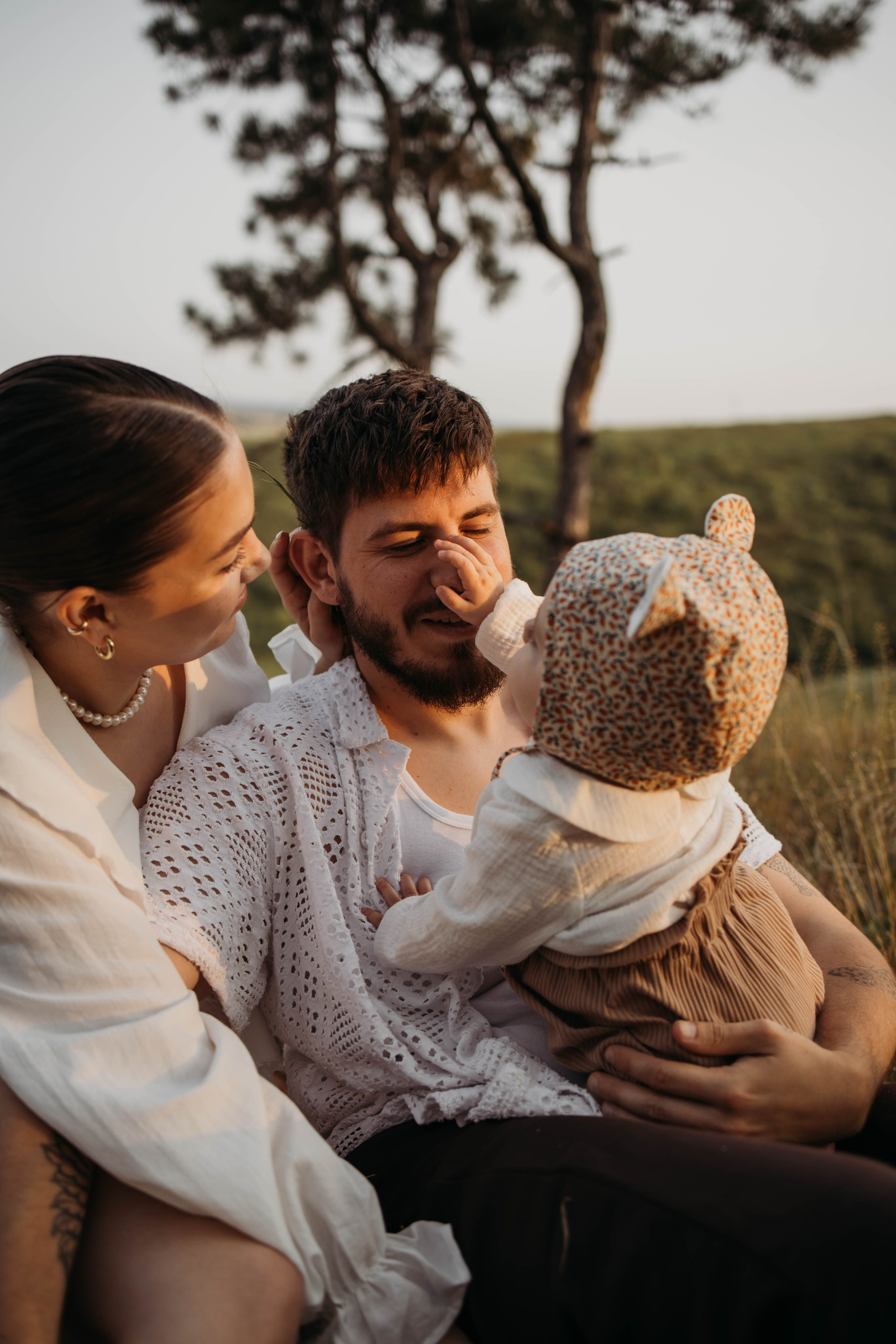 Про маленькую Аглаю и ее маму и папу. Фотограф Алевтина Матешук