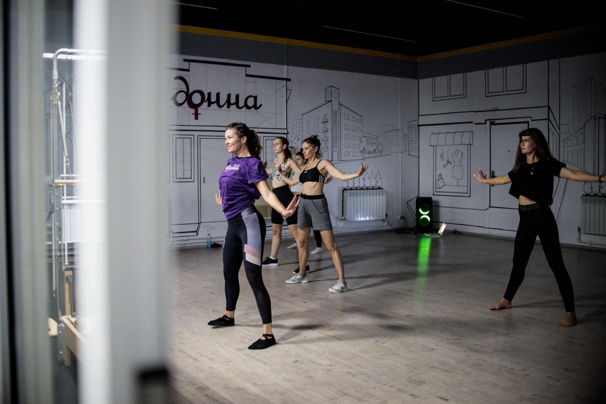 Женский фитнес клуб «Донна». Фотограф Медведева Полина