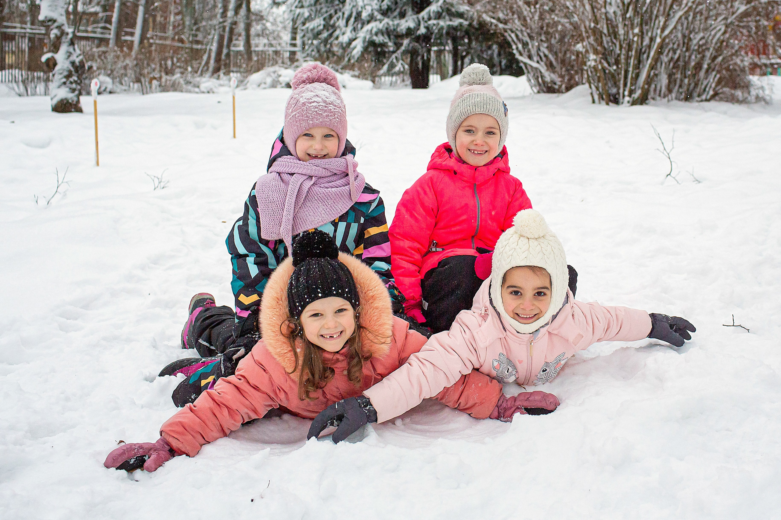 Зима в детском саду. Свадебный, семейный, детский фотограф в Санкт-Петербурге