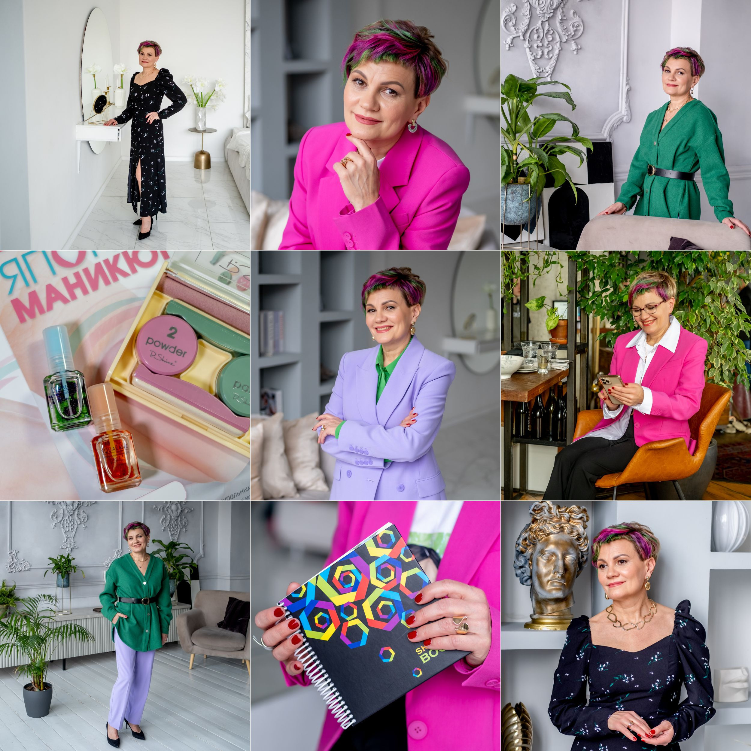 Валерия — владелица салона красоты, преподаватель авторских курсов. СПб. Арт-стилист, визуализатор архетипических стратегий, психолог