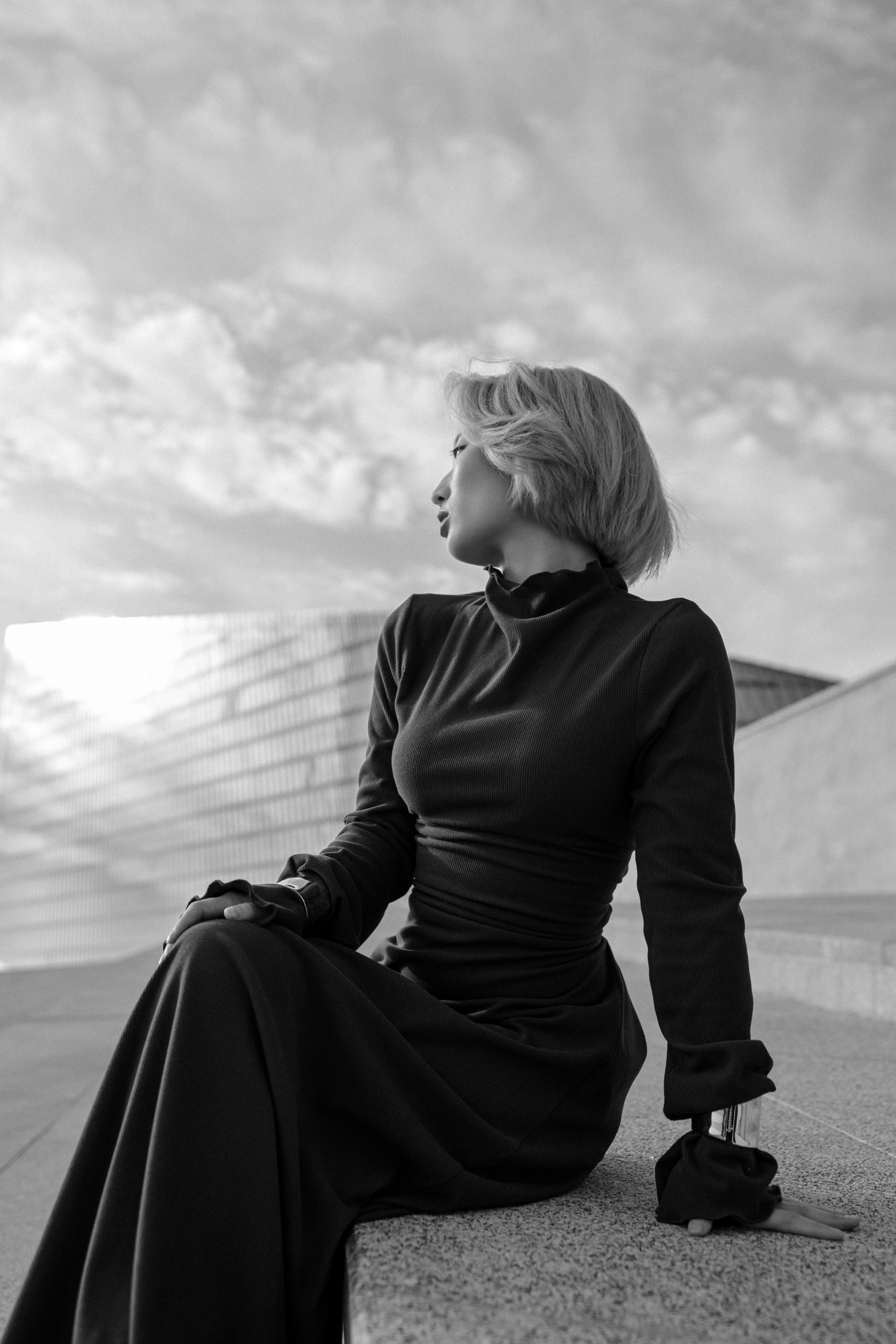 Ким Ирина. Лахта центр. Портретный фотограф в Санкт-Петербурге Дмитриева Наталия