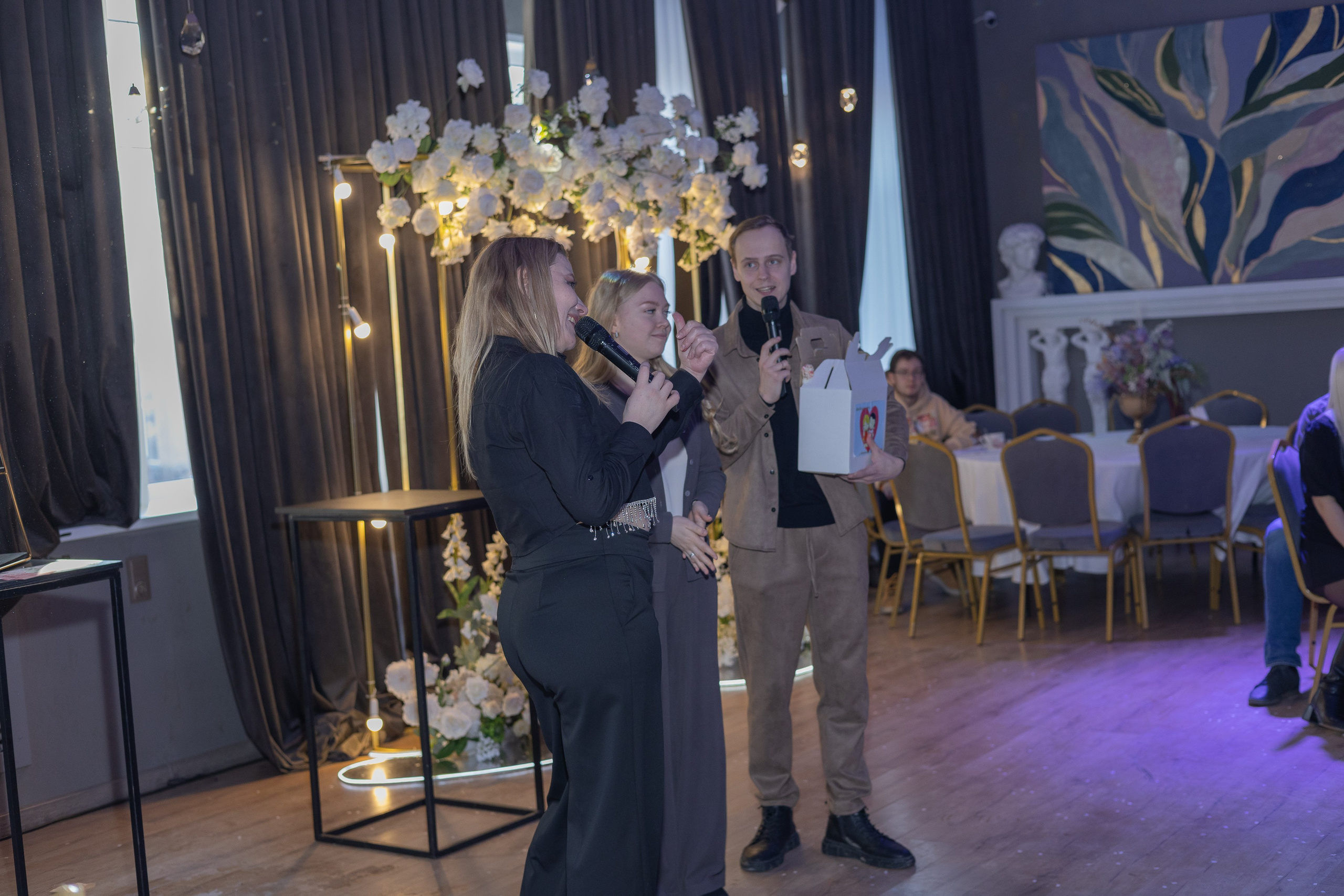 Свадебное чаепитие для молодоженов