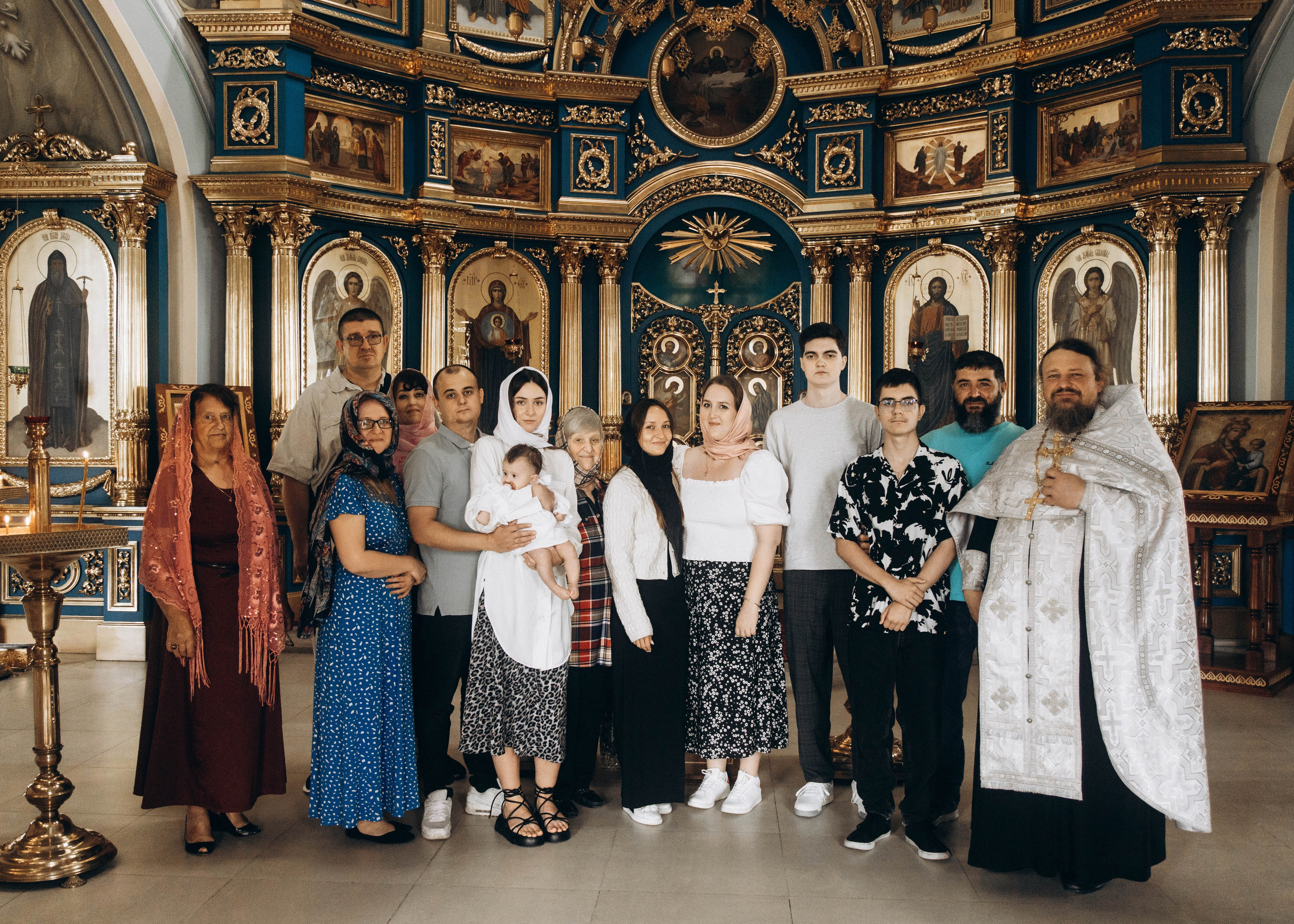 КРЕЩЕНИЕ. Фотосессия новорожденных в Москве и Московской области